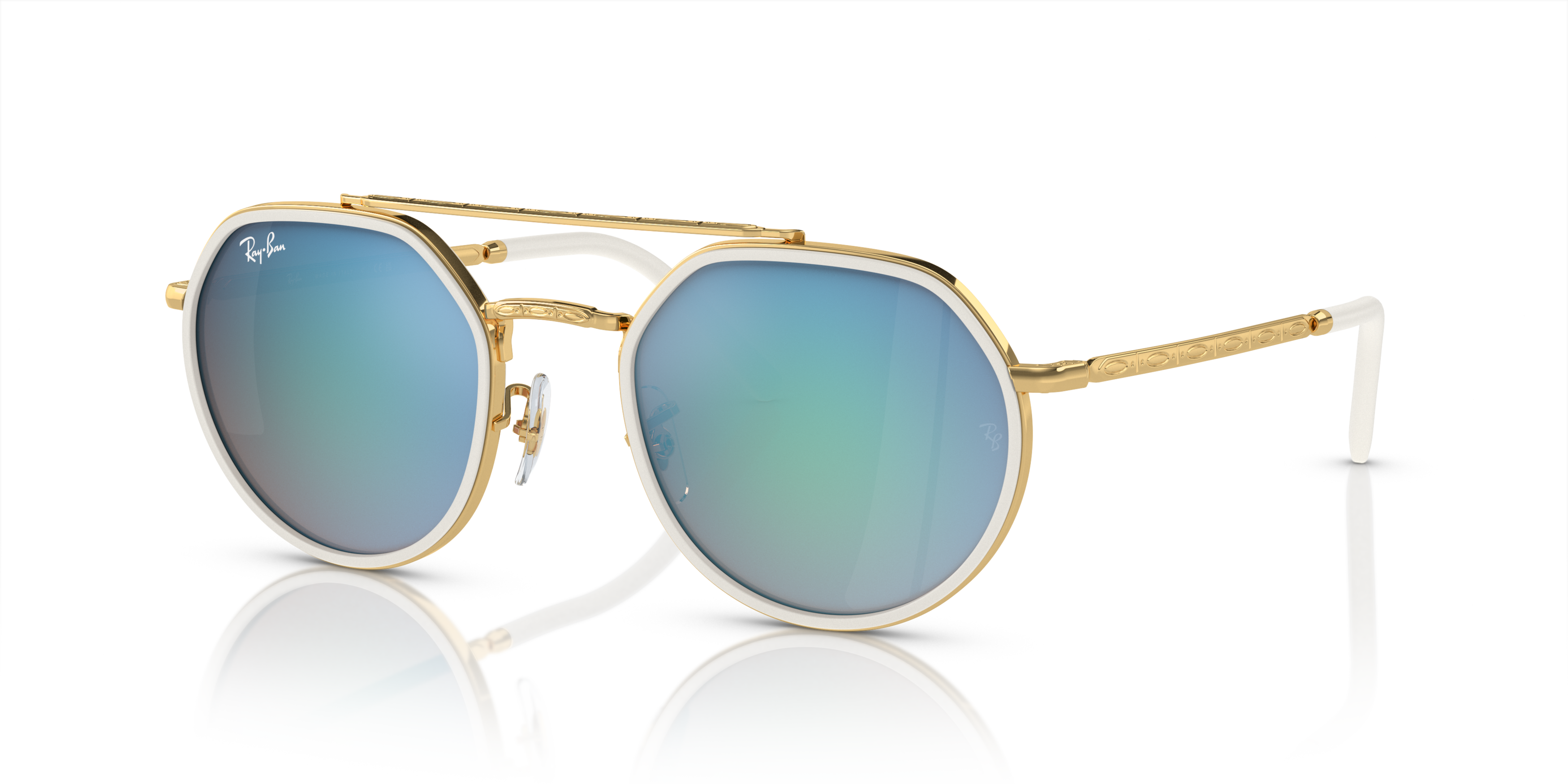 Ray-Ban Rb3765 Sunglasses - GOLD Thumbnail View 3