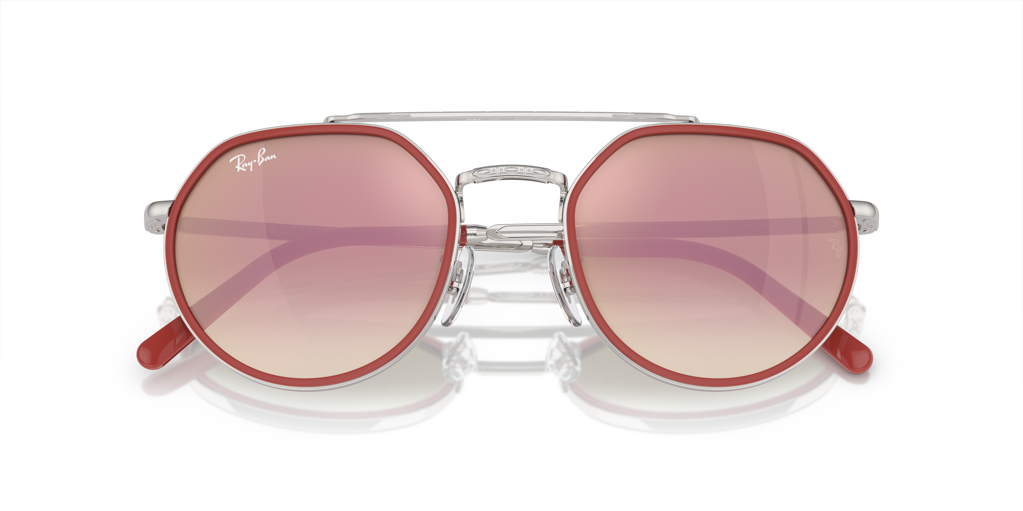 Ray-Ban Rb3765 Sunglasses-Silver - SILVER Thumbnail View 4