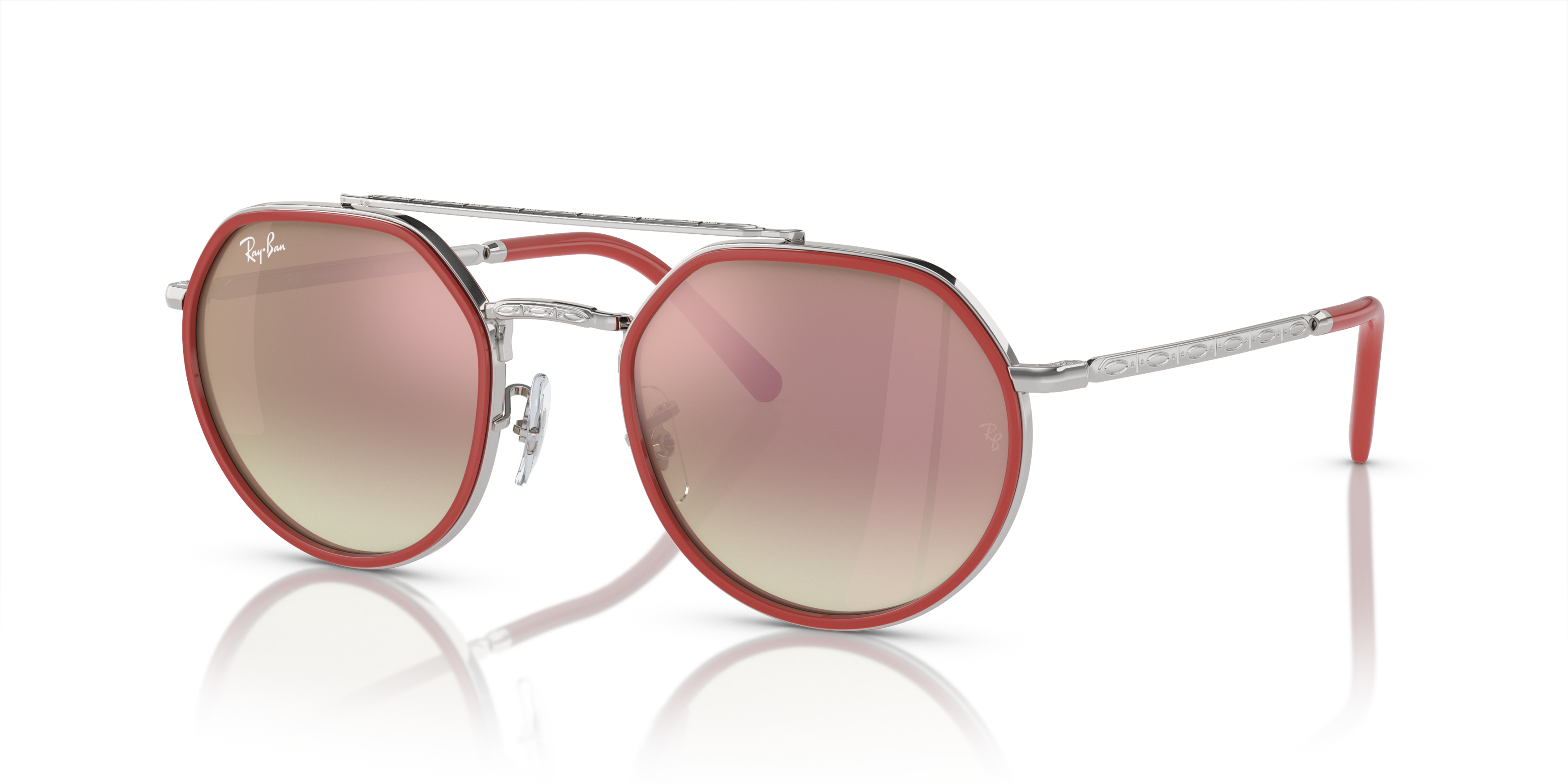 Ray-Ban Rb3765 Sunglasses-Silver - SILVER Thumbnail View 5