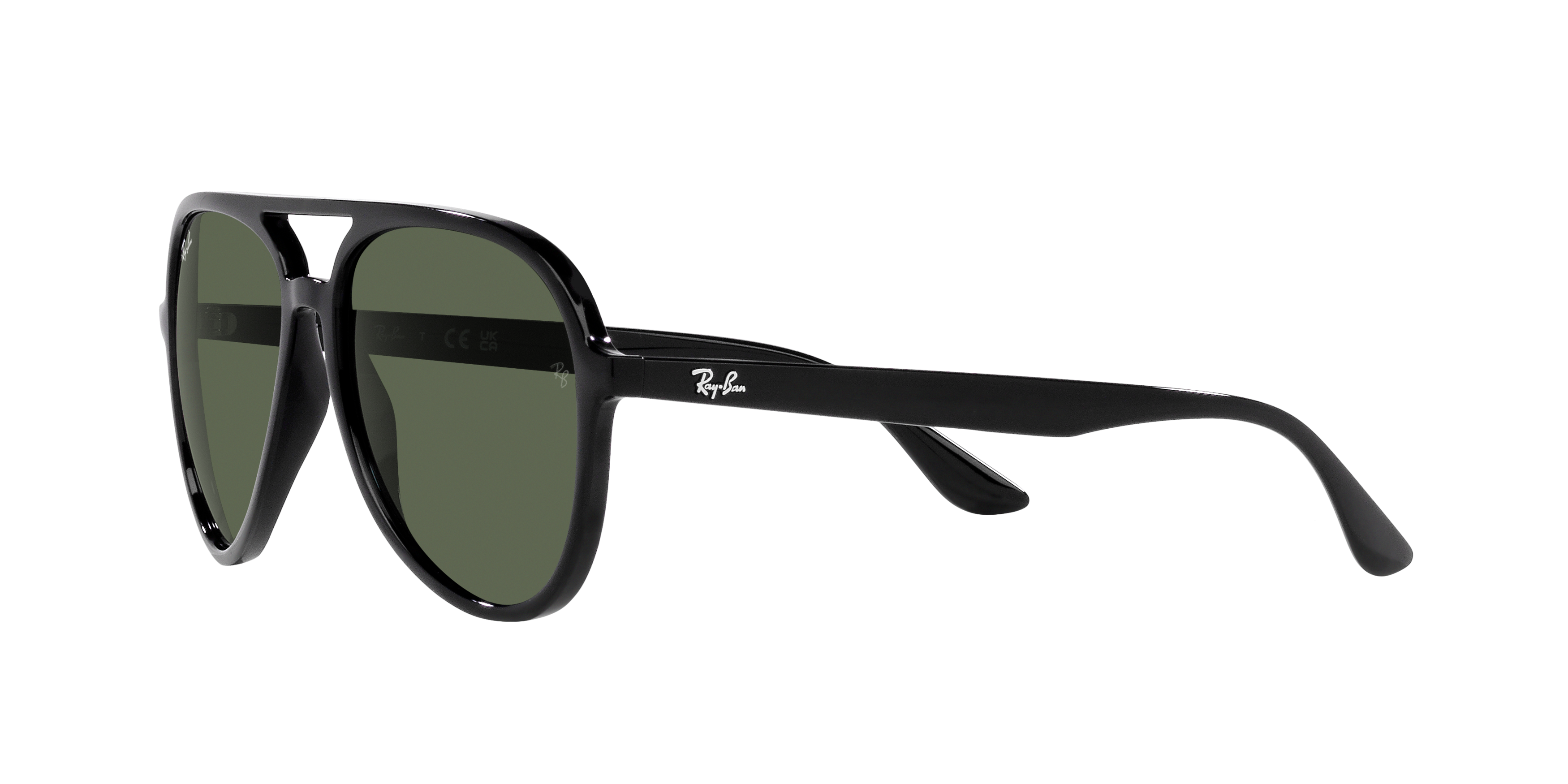 Ray-Ban RB4376 Sunglasses-Black - BLACK Thumbnail View 3