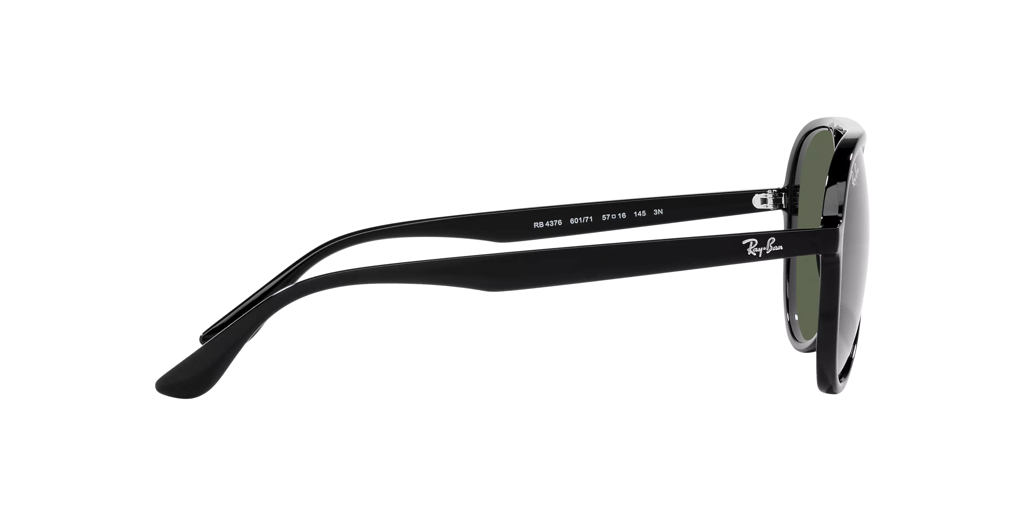 Ray-Ban RB4376 Sunglasses-Black - BLACK