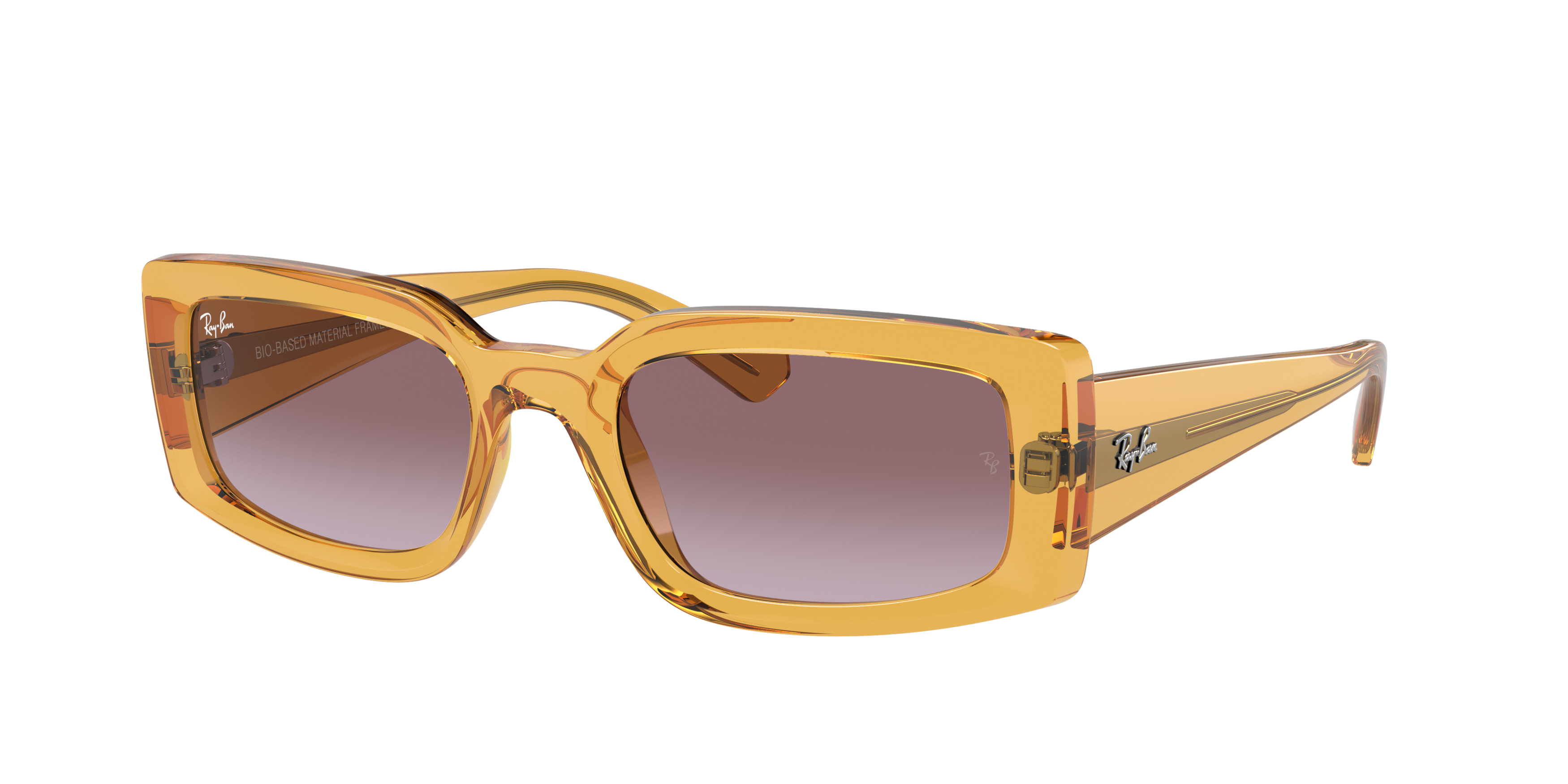Ray-Ban Killane Bio-Based Sunglasses-Yellow - YELLOW Thumbnail View 1
