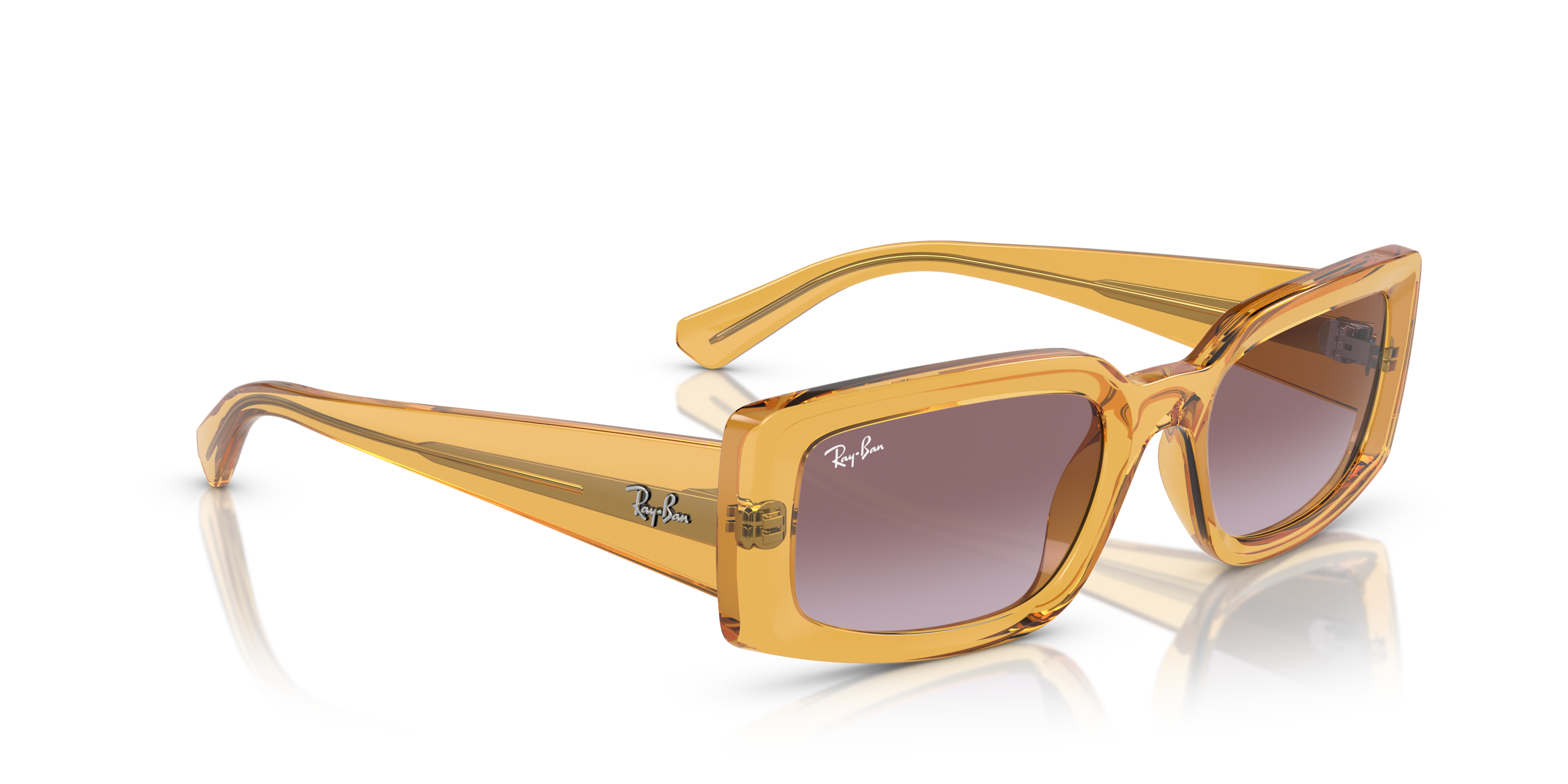 Ray-Ban Killane Bio-Based Sunglasses-Yellow - YELLOW Thumbnail View 8