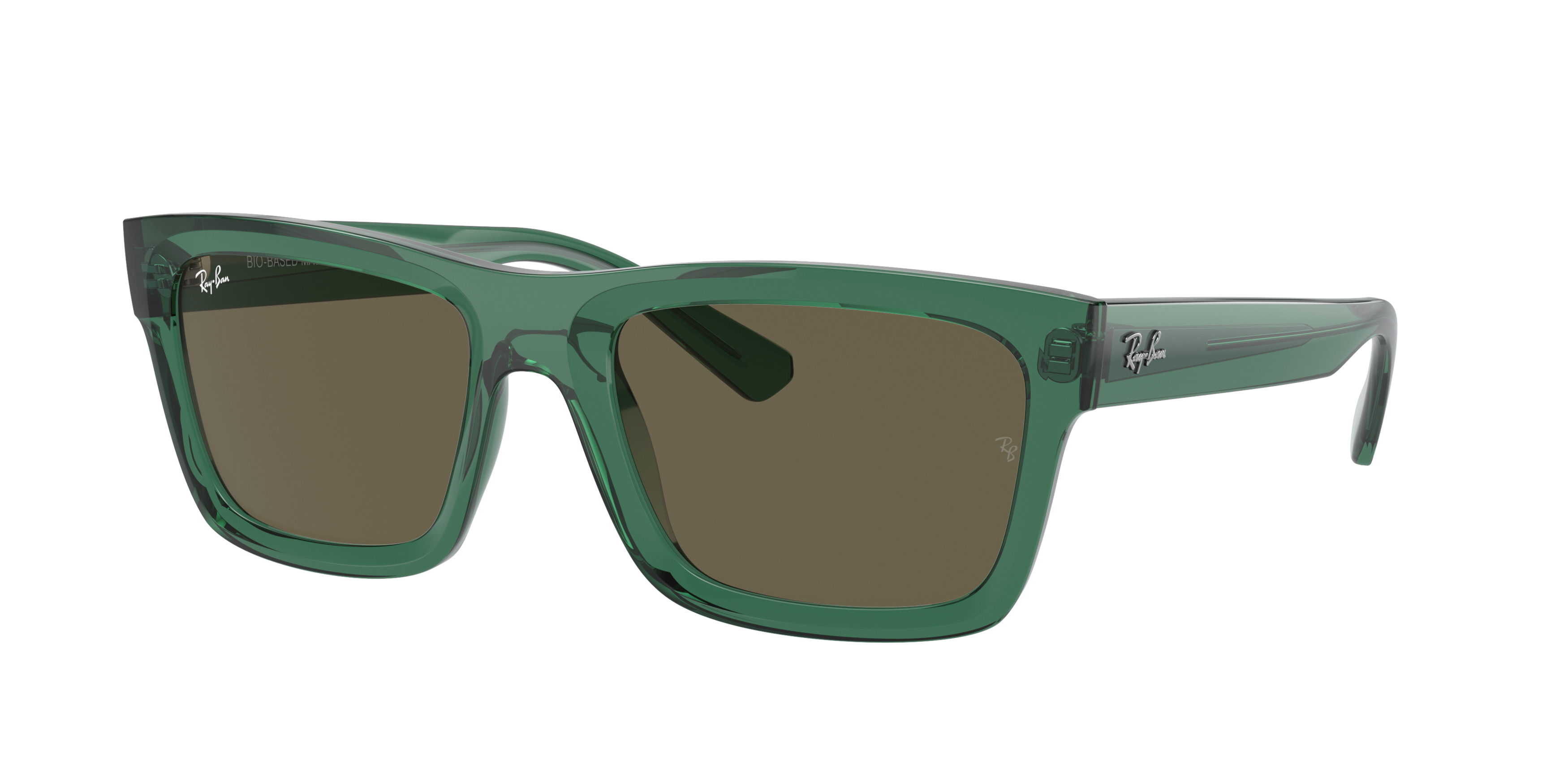 Ray-Ban Warren Bio-Based Sunglasses - GREEN Thumbnail View 1