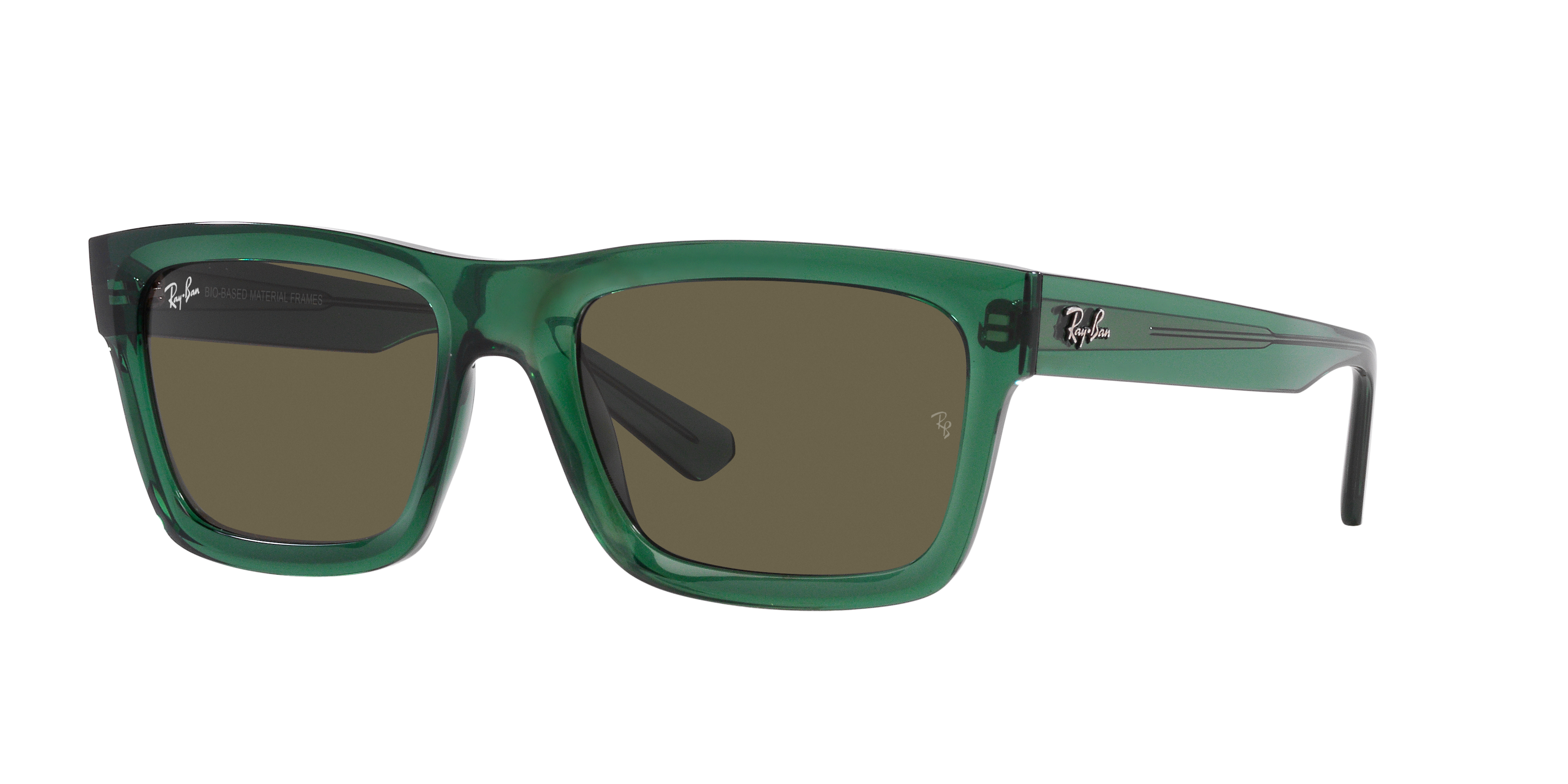 Ray-Ban Warren Bio-Based Sunglasses - GREEN Thumbnail View 3
