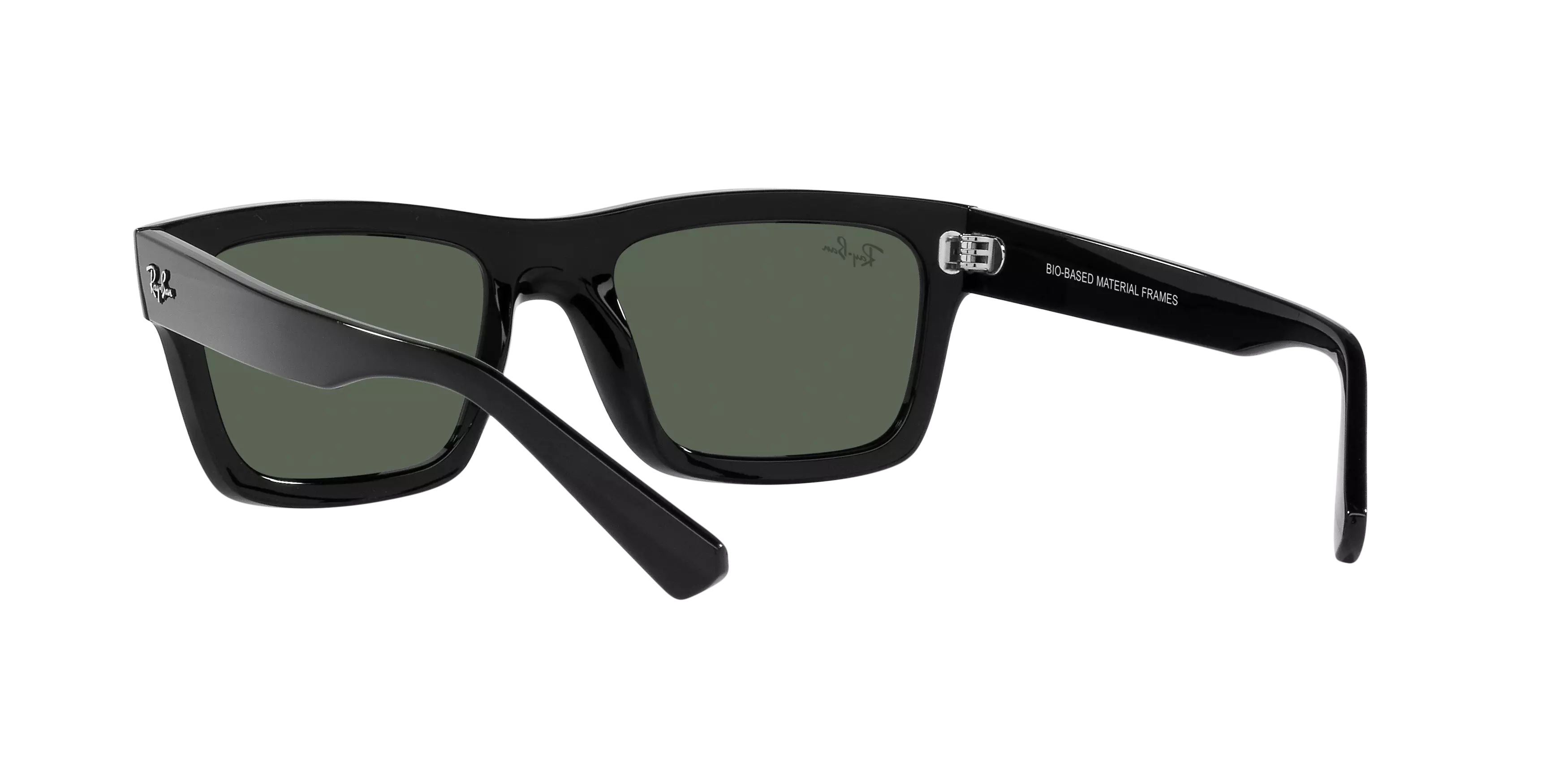 Ray-Ban Warren Bio-Based Sunglasses-Black - BLACK