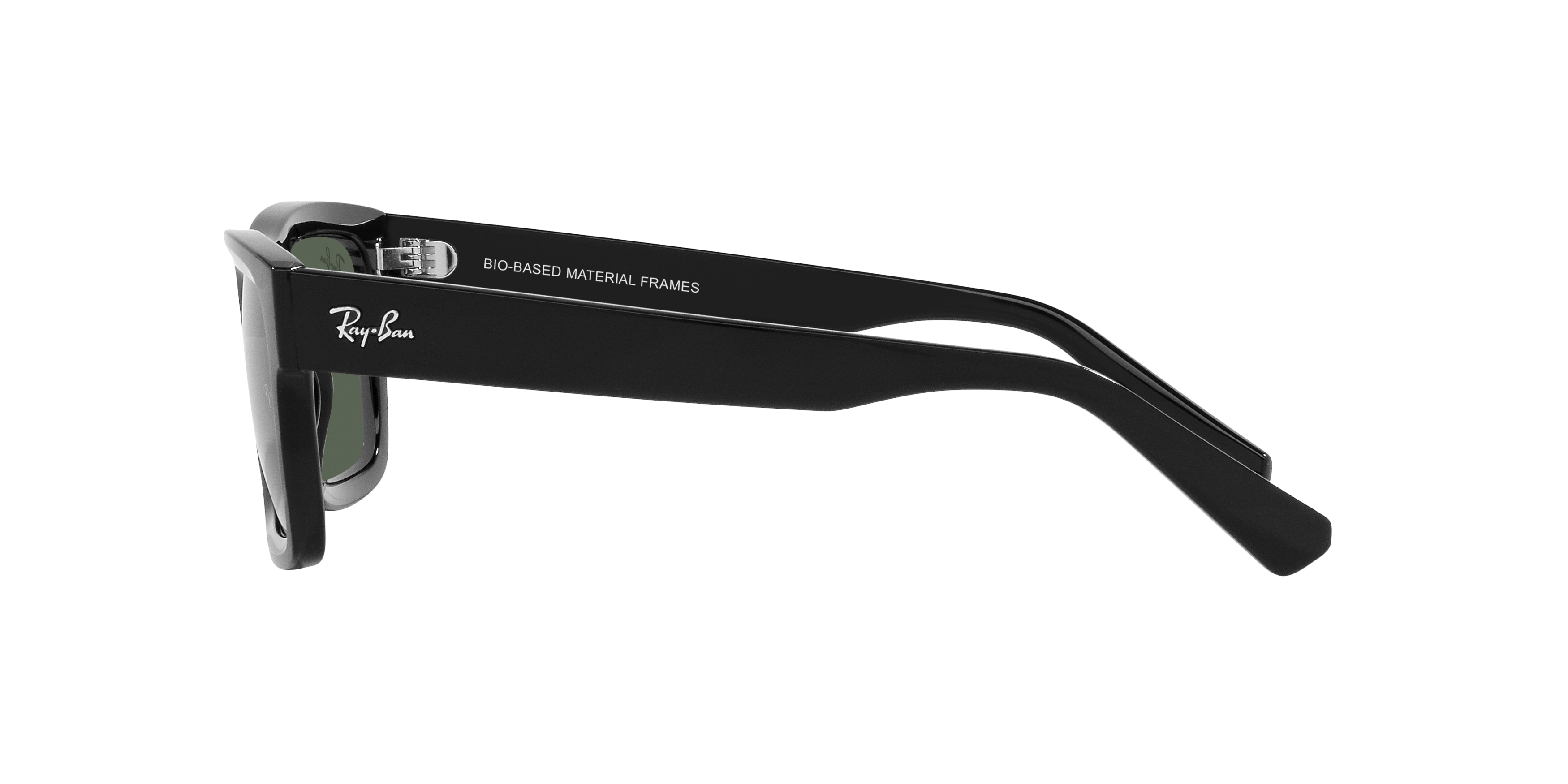 Ray-Ban Warren Bio-Based Sunglasses-Black - BLACK Thumbnail View 6