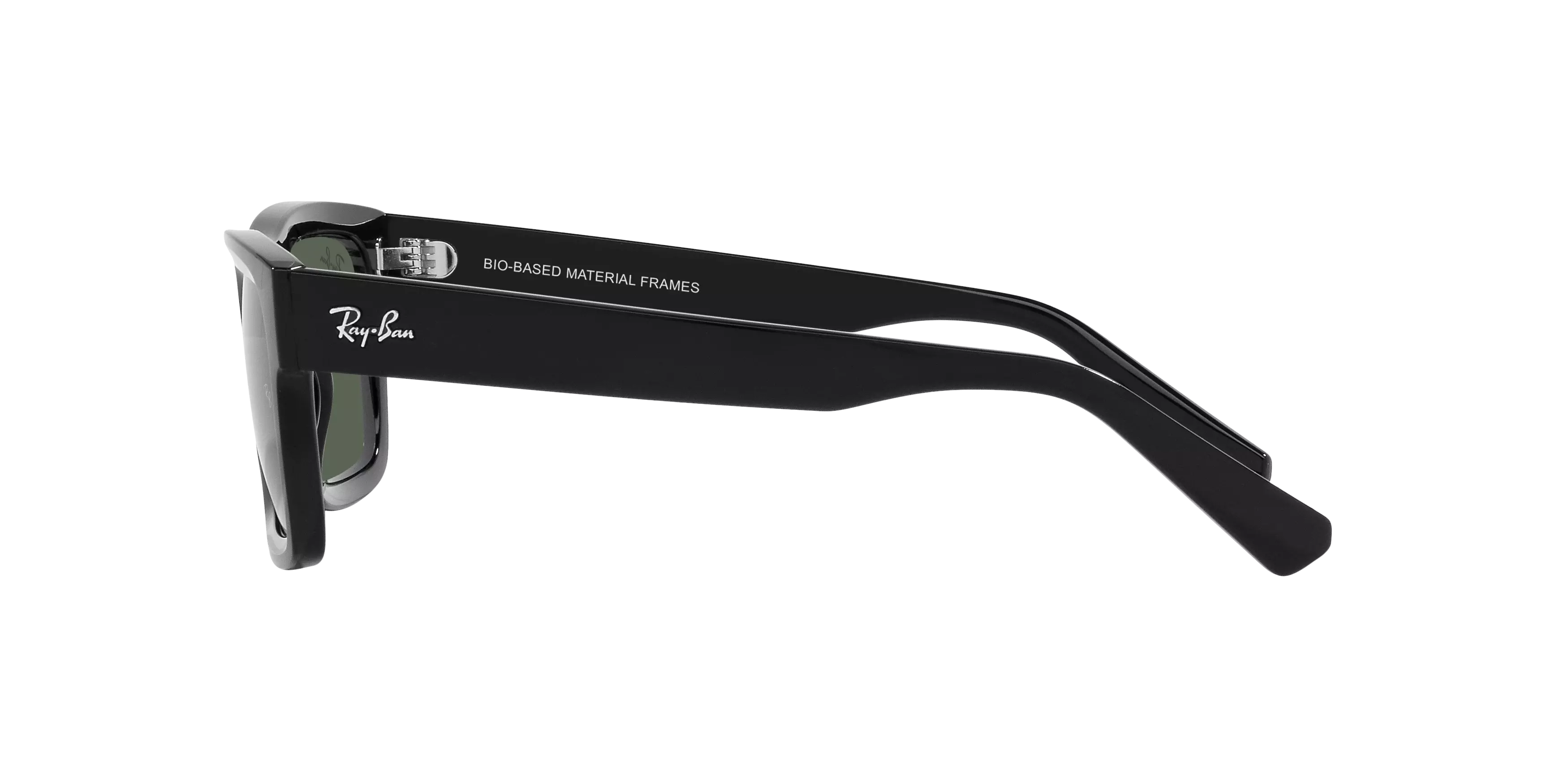 Ray-Ban Warren Bio-Based Sunglasses-Black - BLACK