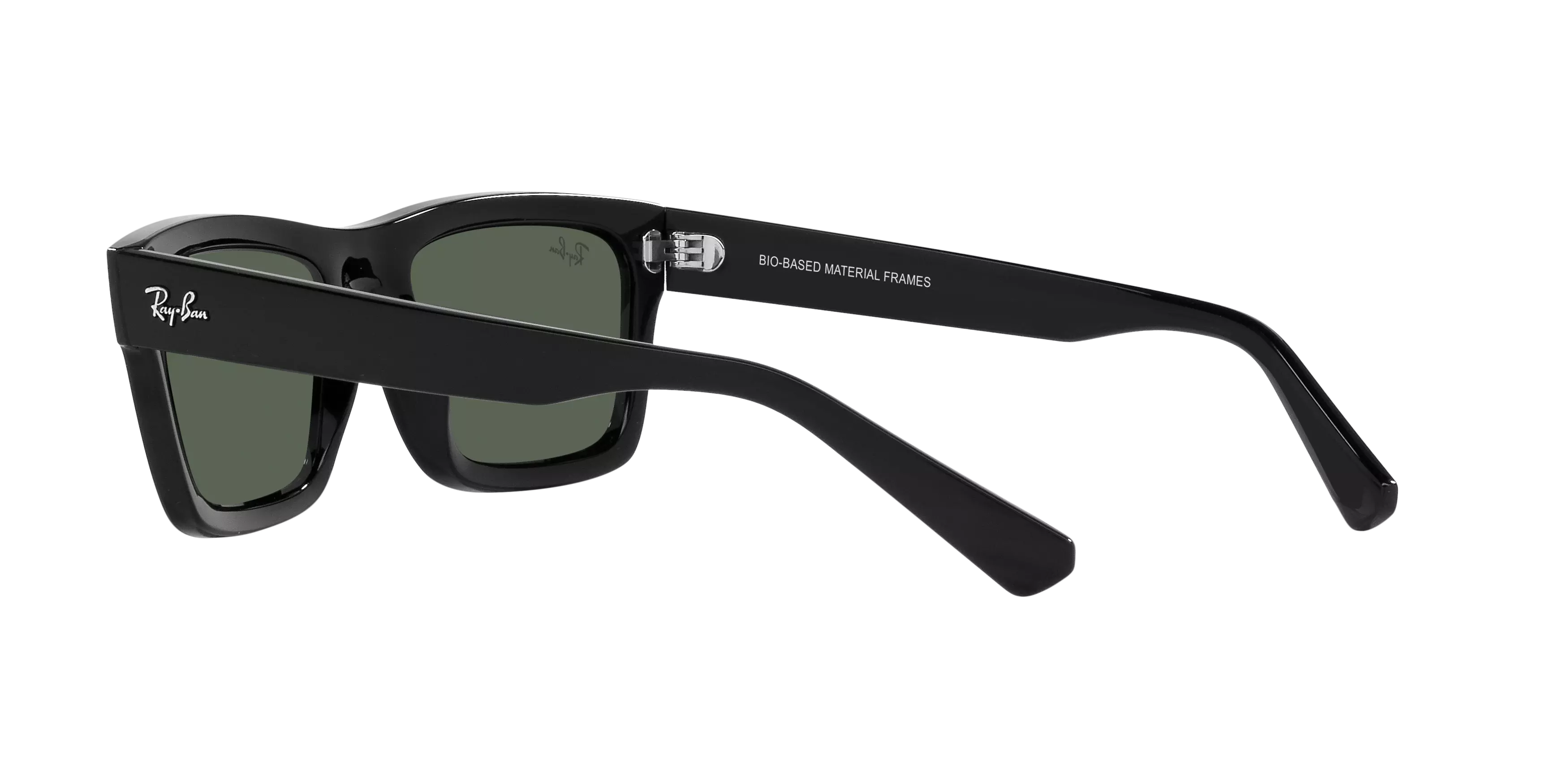 Ray-Ban Warren Bio-Based Sunglasses-Black - BLACK