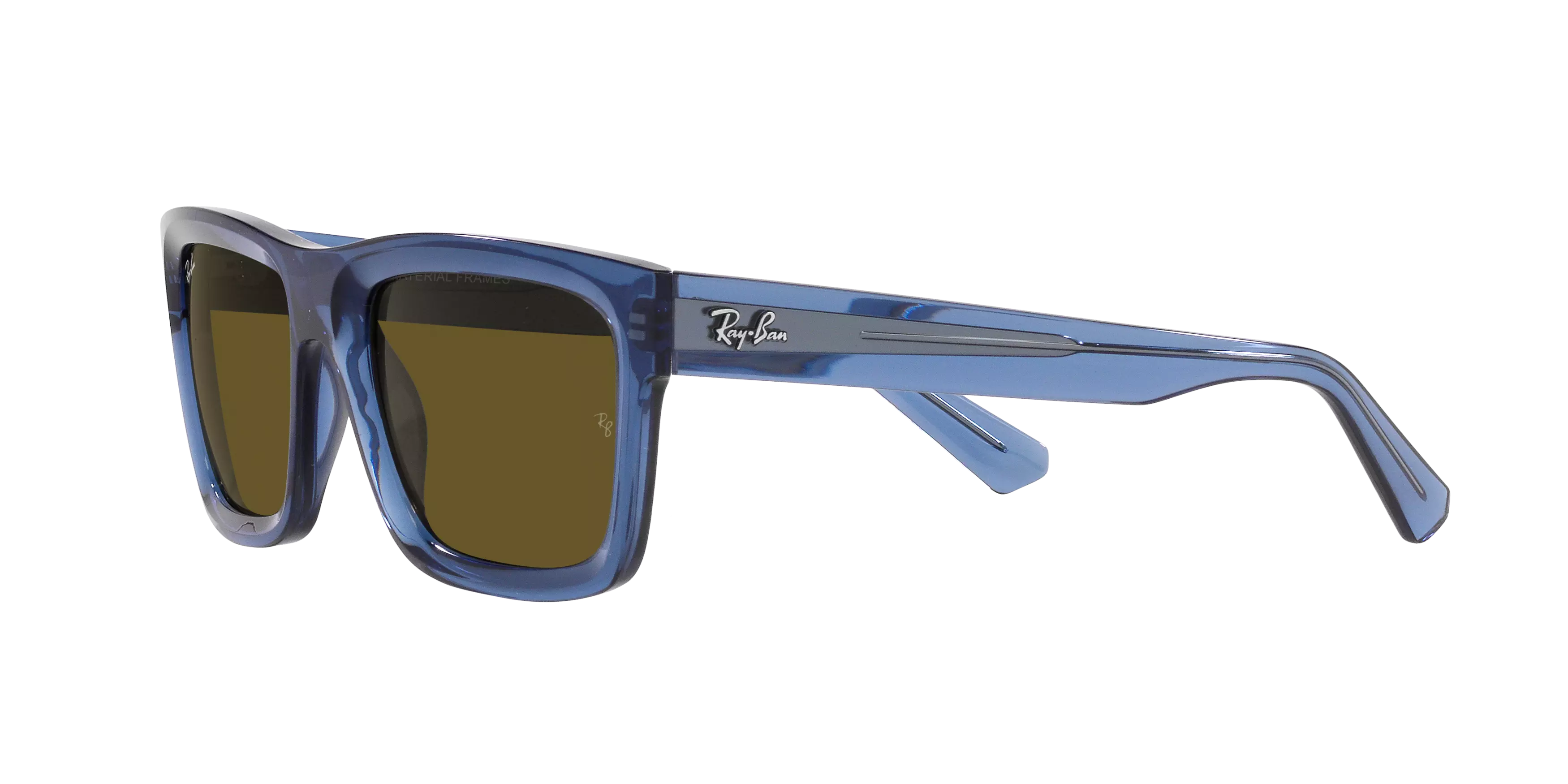 Ray-Ban Warren Bio-Based Sunglasses-Blue - BLUE