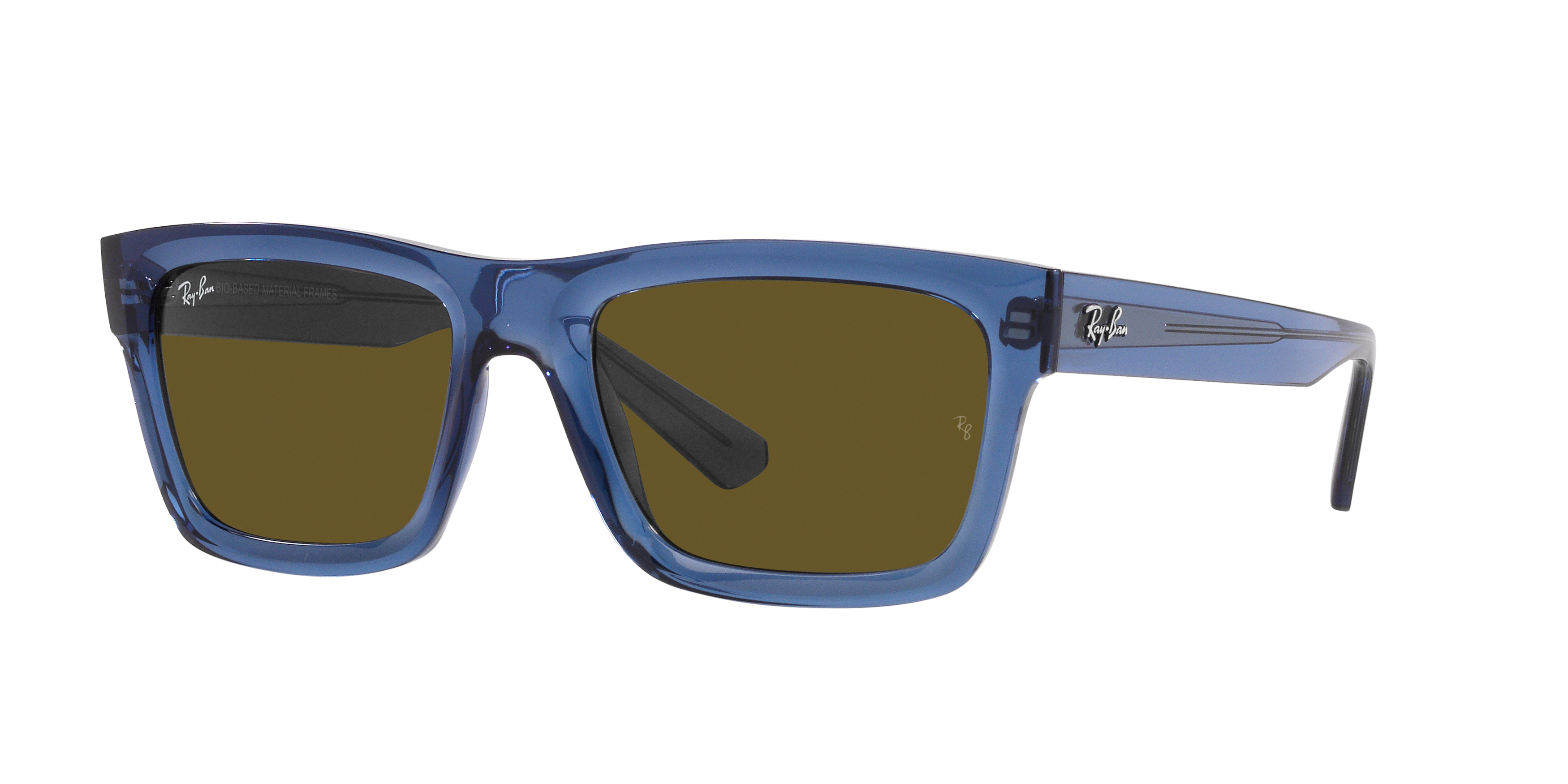 Ray-Ban Warren Bio-Based Sunglasses-Blue - BLUE Thumbnail View 9