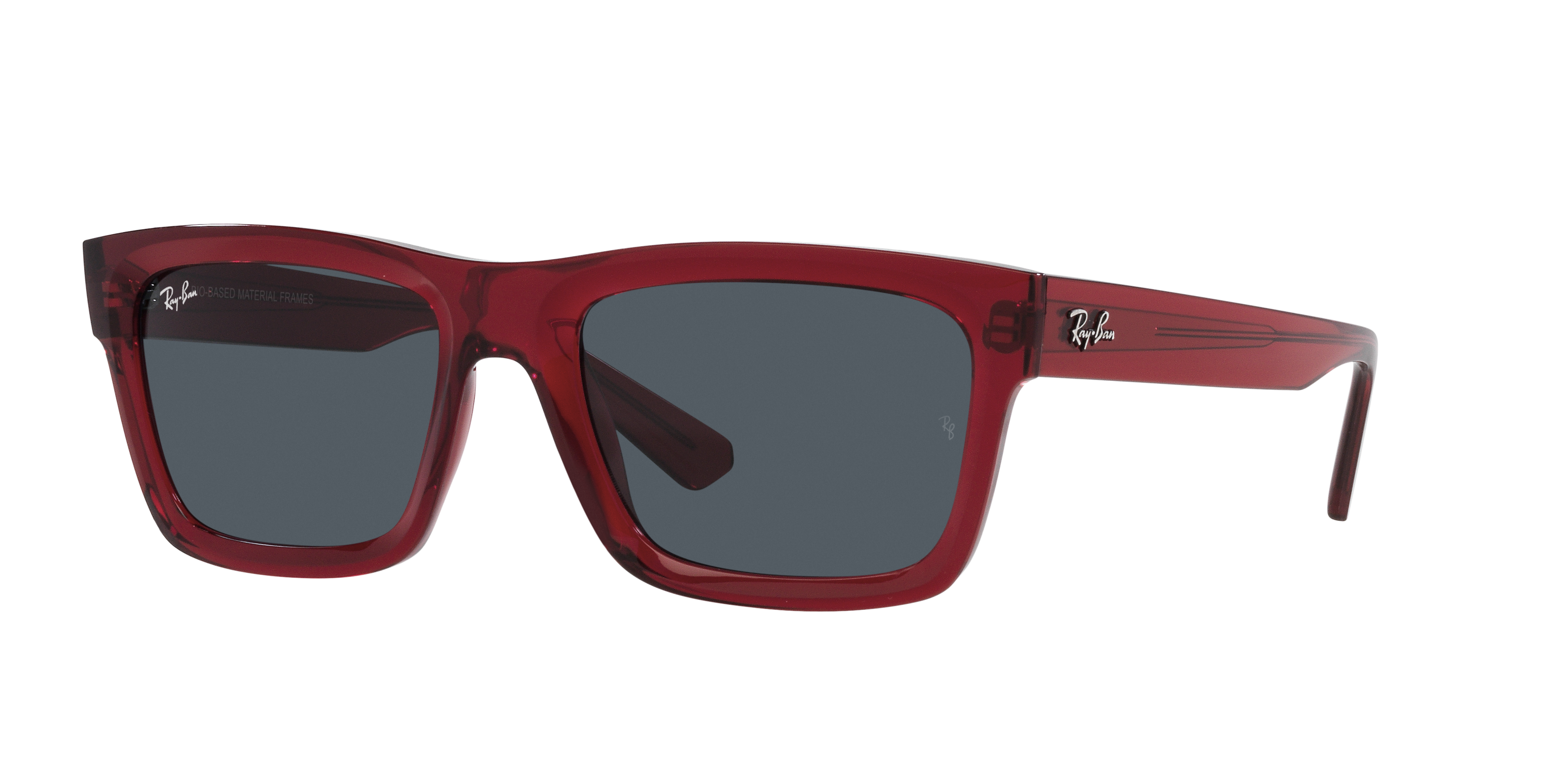 Ray-Ban Warren Bio-Based Sunglasses-Red - RED Thumbnail View 1