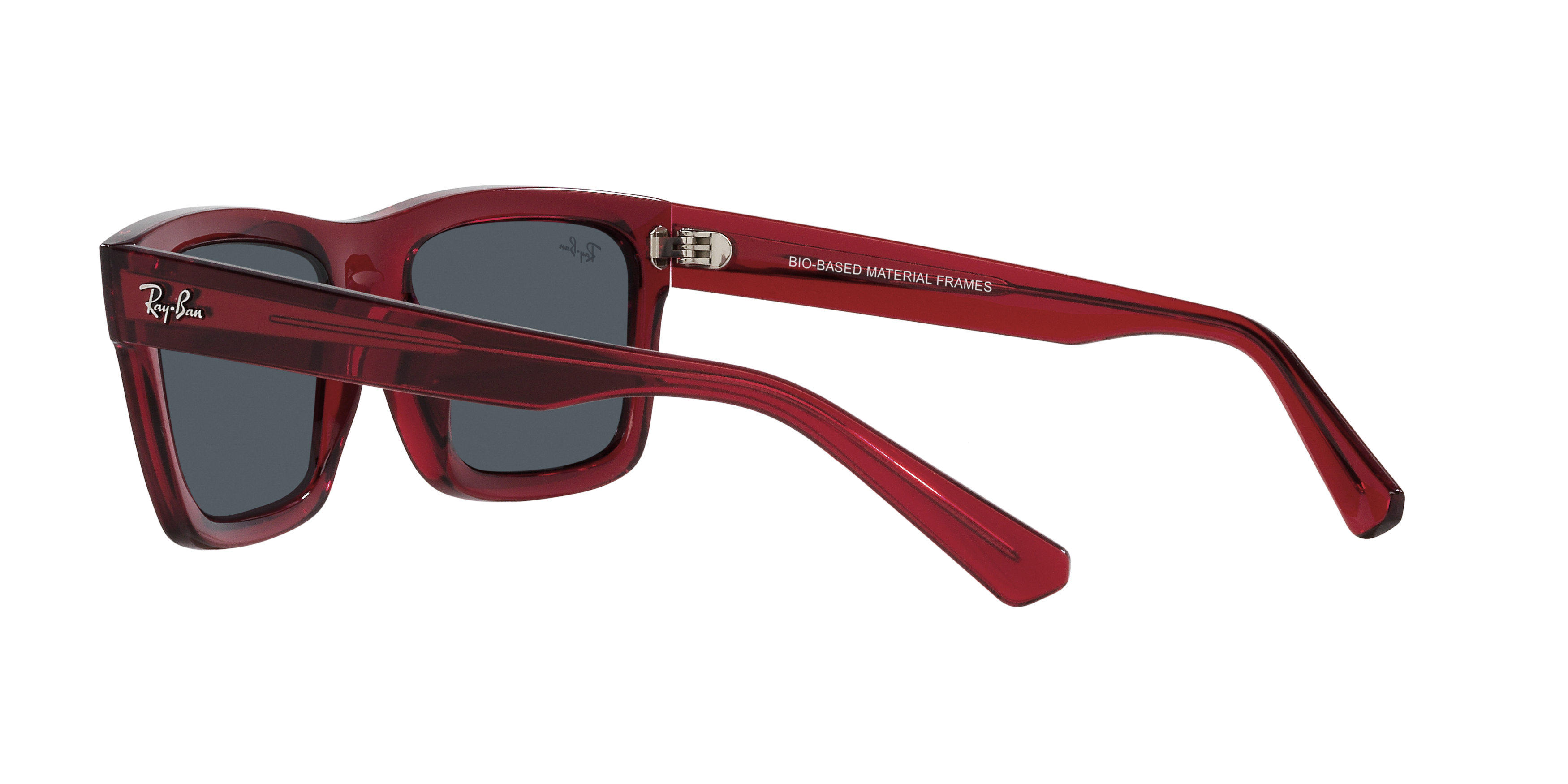 Ray-Ban Warren Bio-Based Sunglasses-Red - RED Thumbnail View 12
