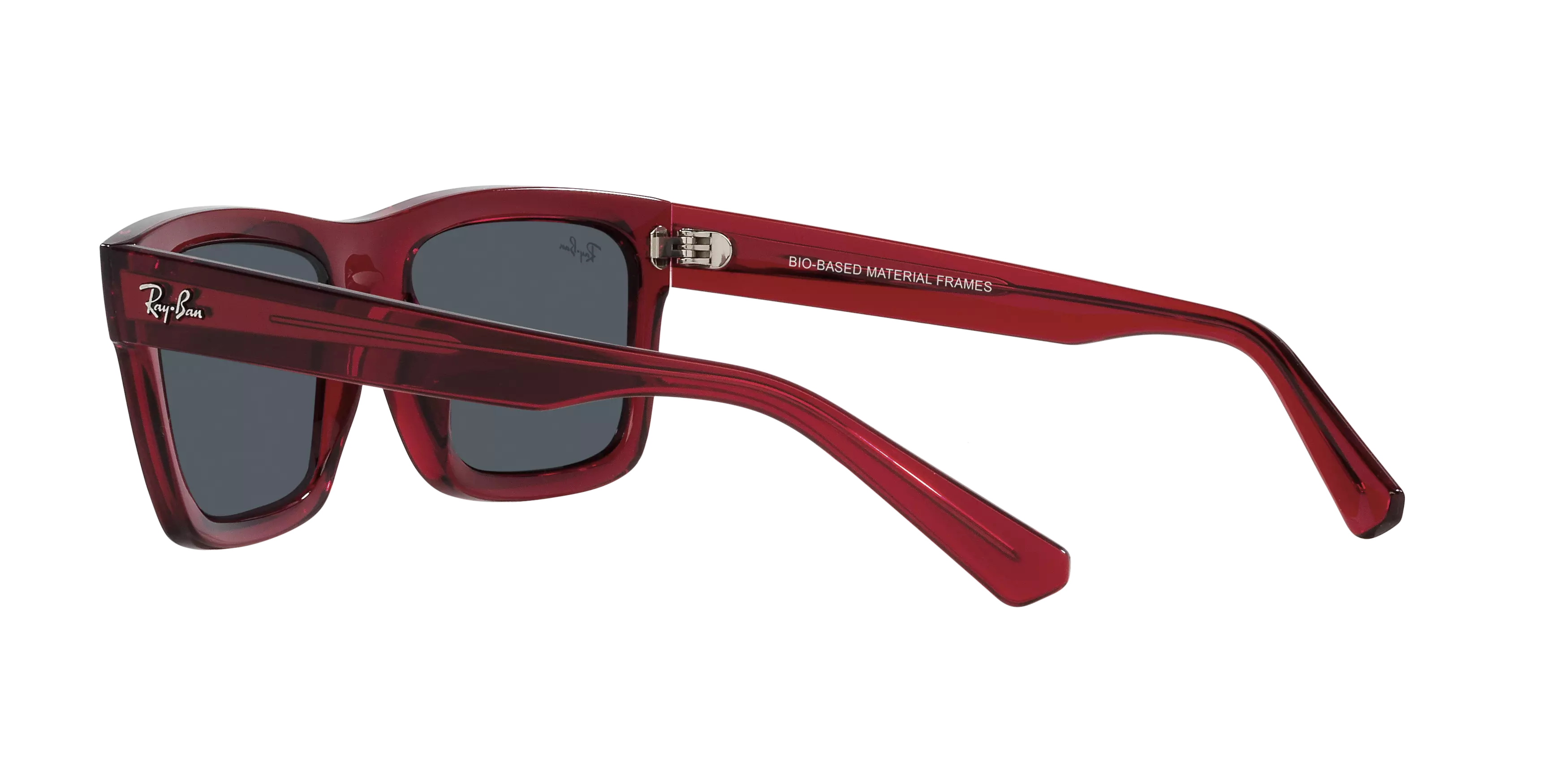 Ray-Ban Warren Bio-Based Sunglasses-Red - RED
