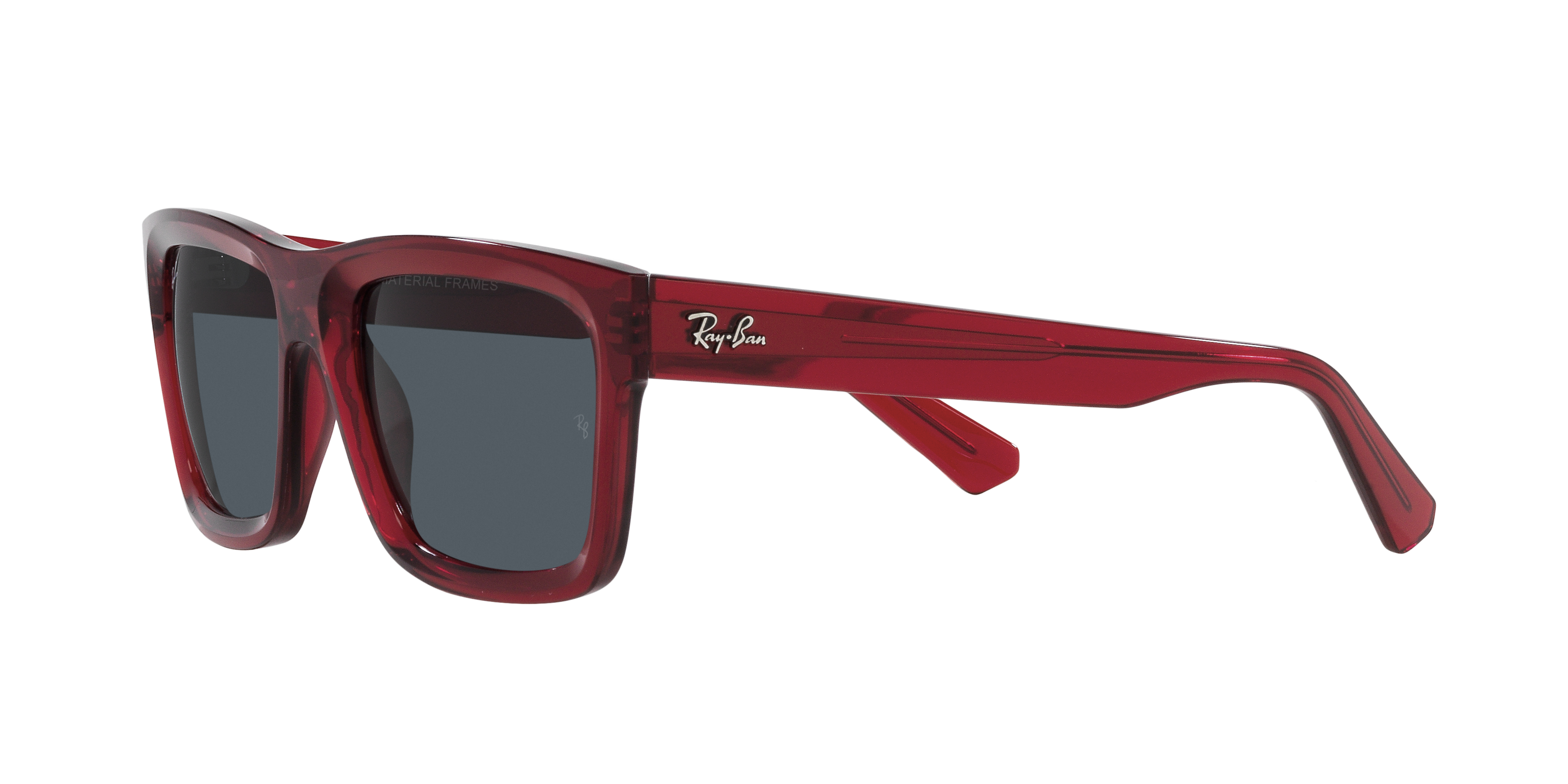 Ray-Ban Warren Bio-Based Sunglasses-Red - RED Thumbnail View 3