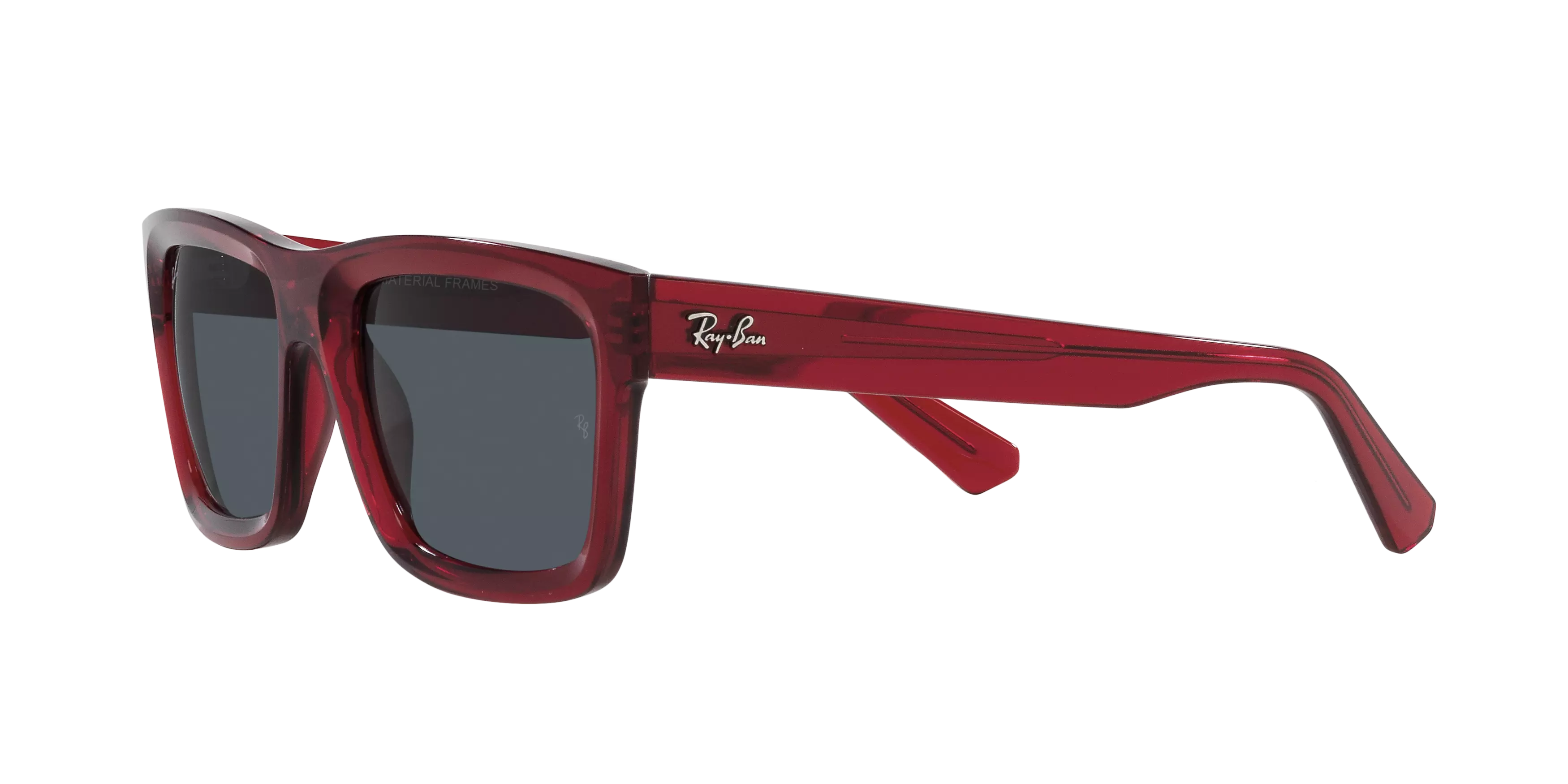 Ray-Ban Warren Bio-Based Sunglasses-Red - RED