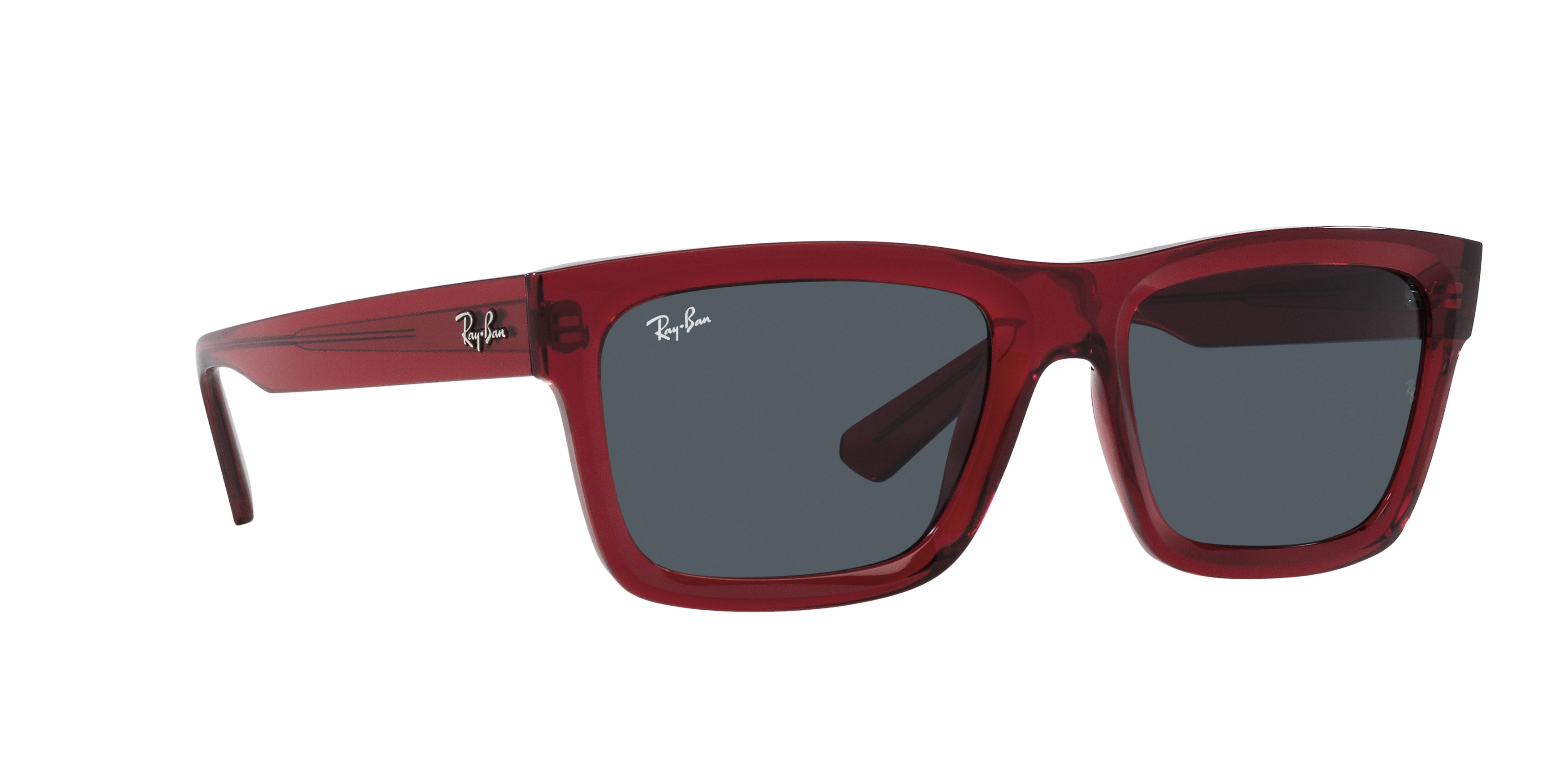 Ray-Ban Warren Bio-Based Sunglasses-Red - RED Thumbnail View 4