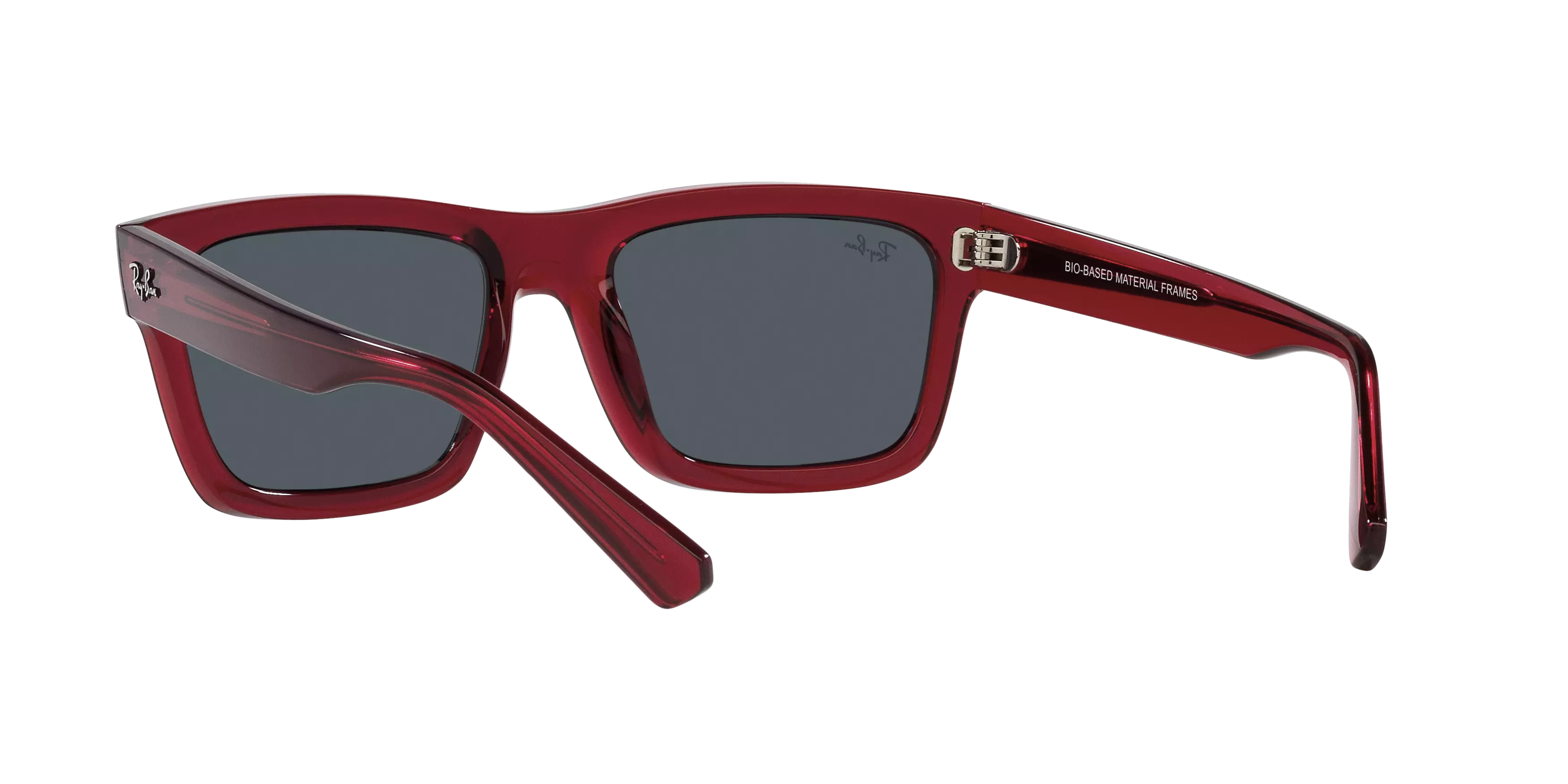 Ray-Ban Warren Bio-Based Sunglasses-Red - RED