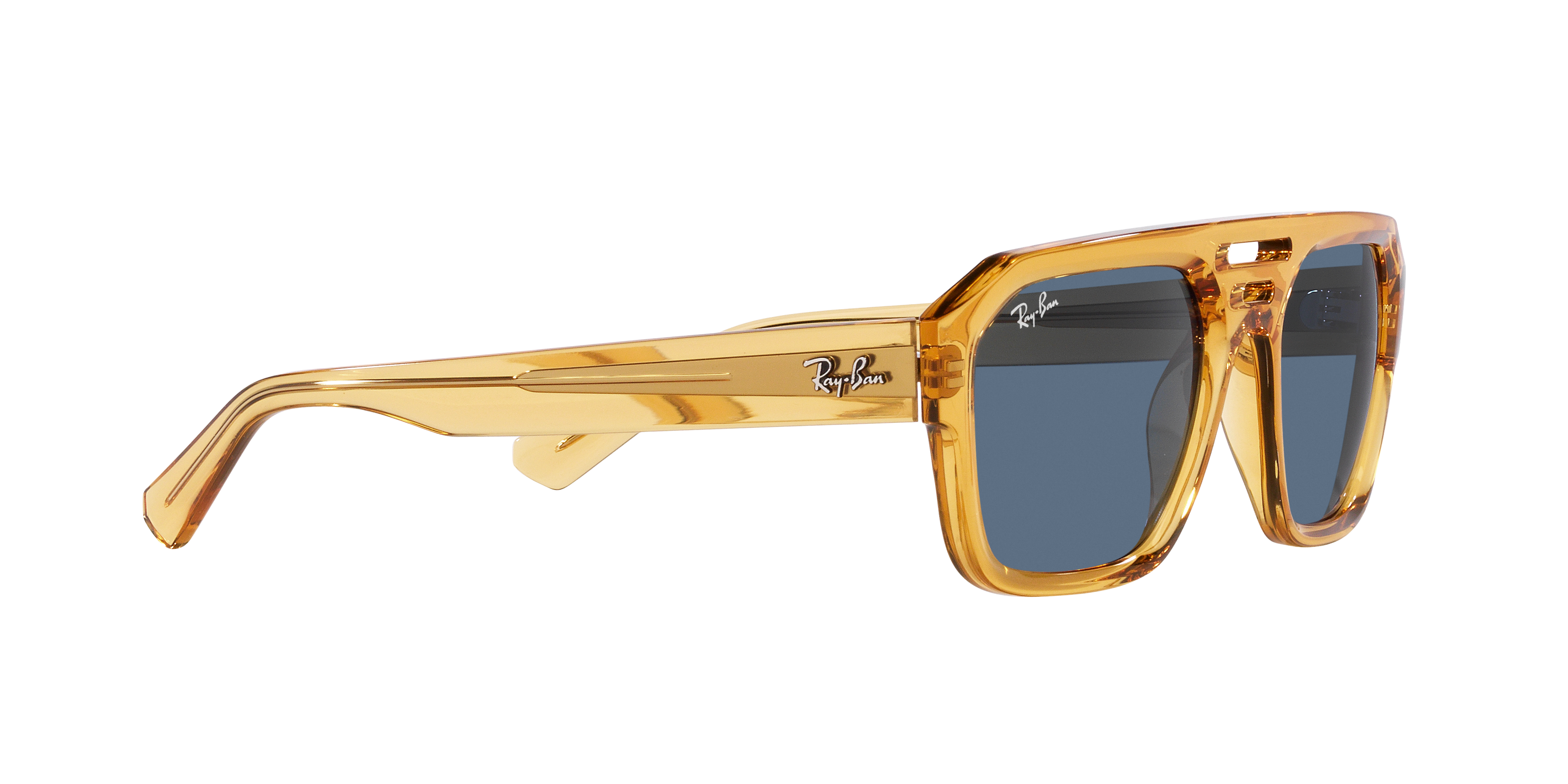 Ray-Ban Corrigan Bio-Based Sunglasses - Amber - YELLOW Thumbnail View 12