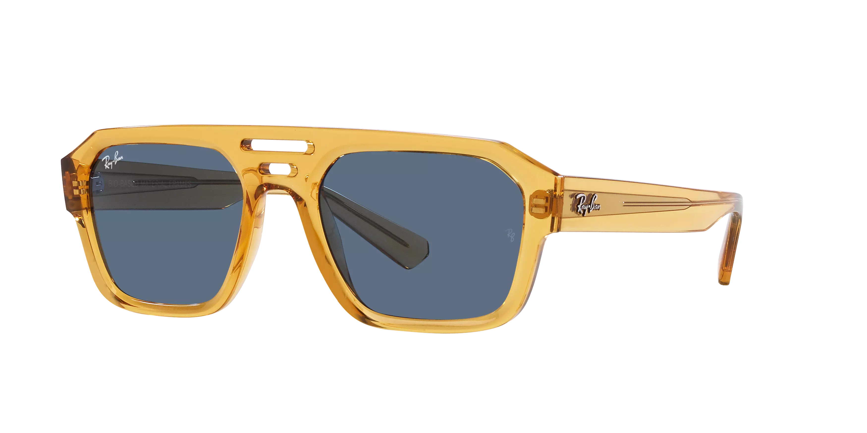 Ray-Ban Corrigan Bio-Based Sunglasses - Amber - YELLOW