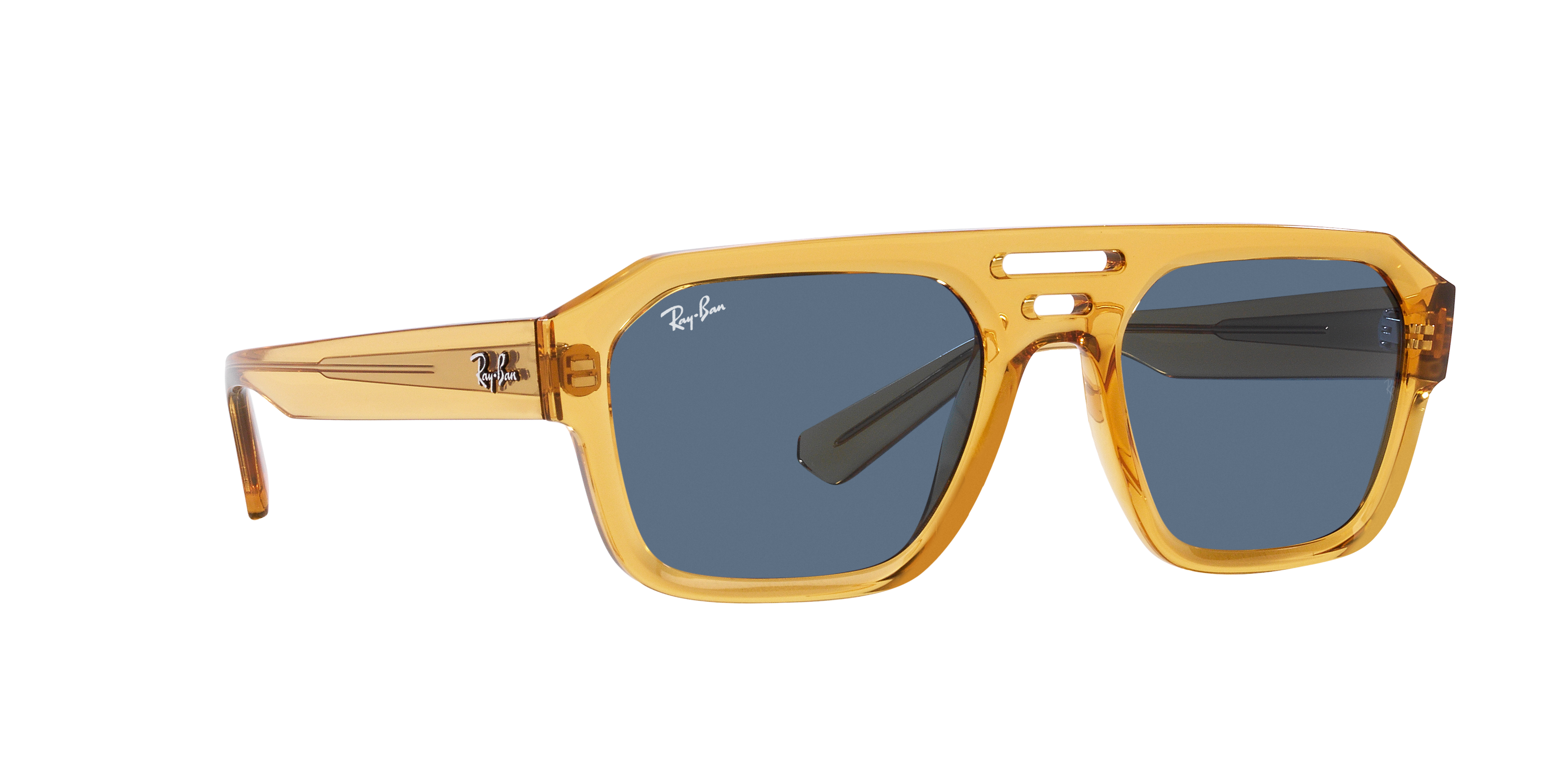Ray-Ban Corrigan Bio-Based Sunglasses - Amber - YELLOW Thumbnail View 14