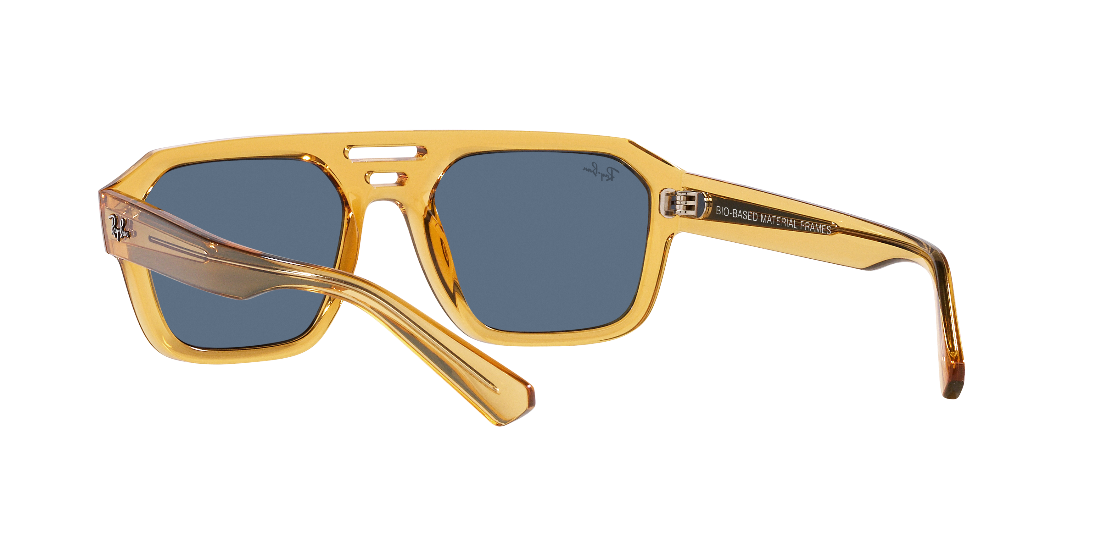 Ray-Ban Corrigan Bio-Based Sunglasses - Amber - YELLOW Thumbnail View 7