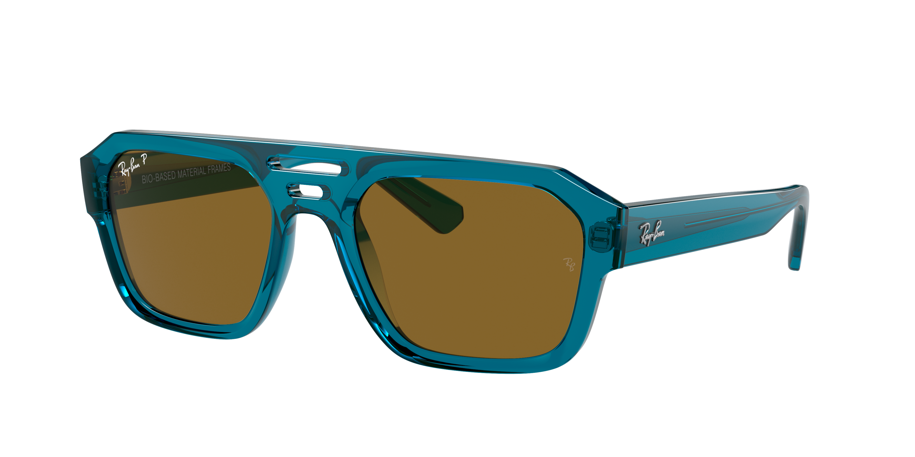 Ray-Ban Corrigan Bio-Based Sunglasses - BLUE Thumbnail View 1