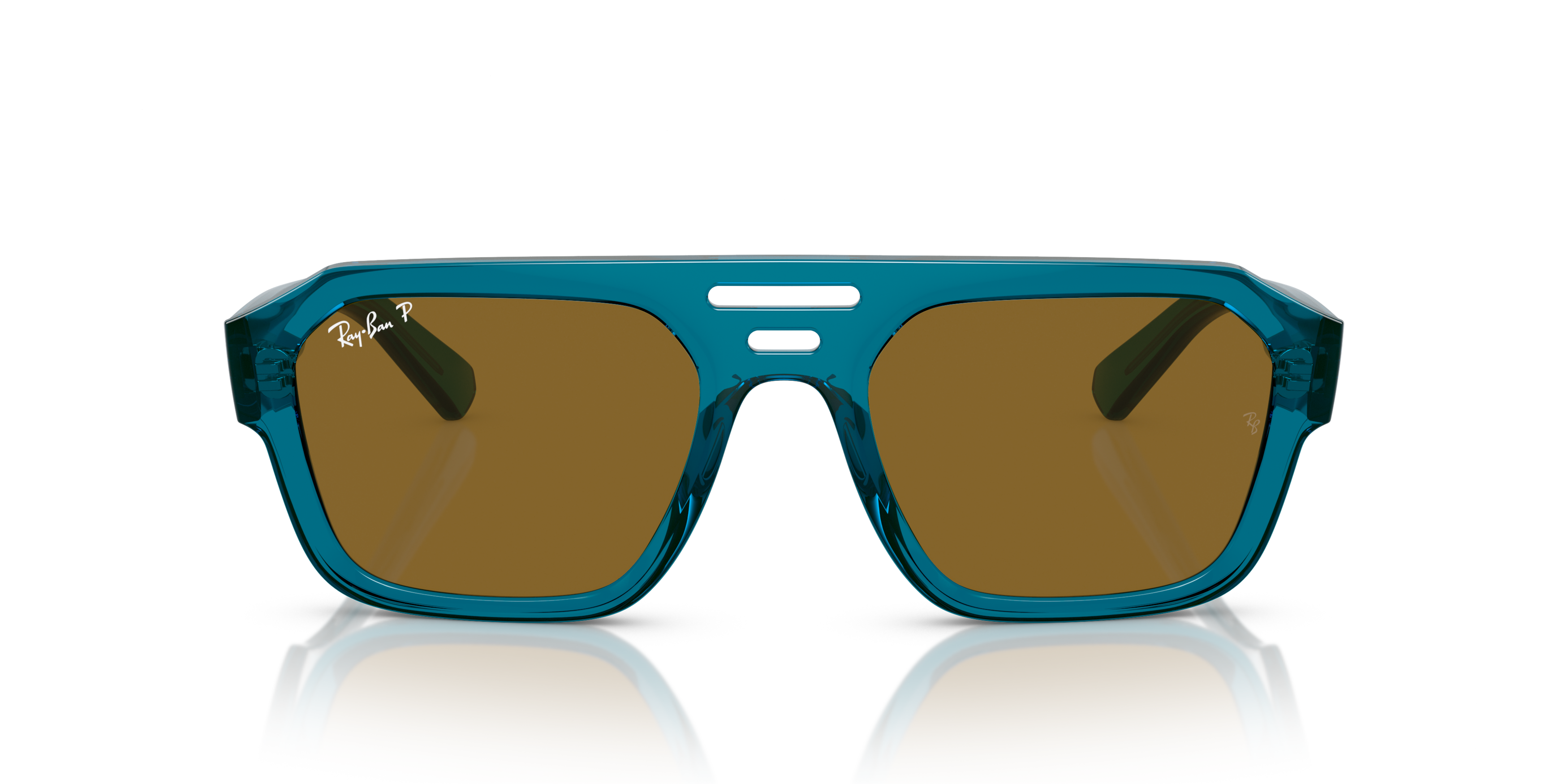 Ray-Ban Corrigan Bio-Based Sunglasses - BLUE Thumbnail View 4
