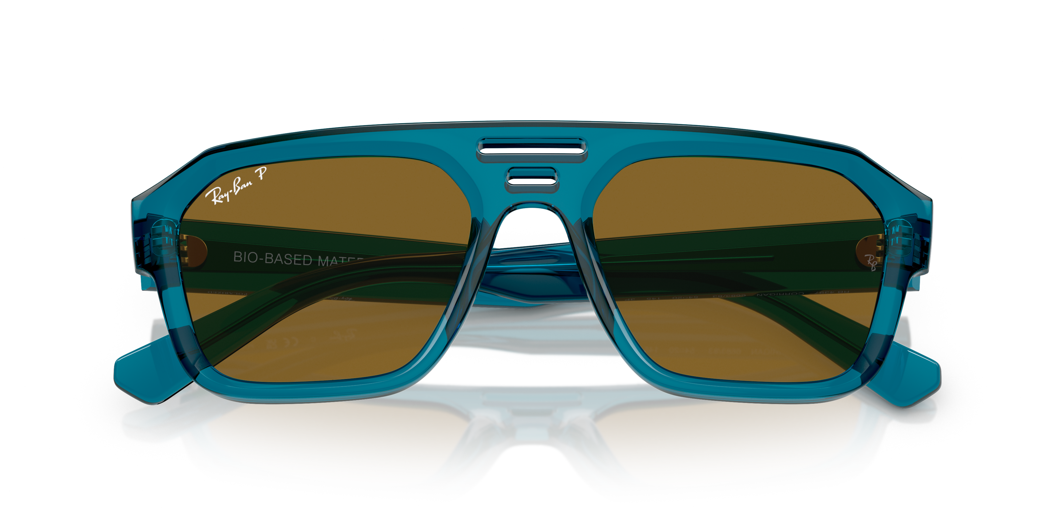 Ray-Ban Corrigan Bio-Based Sunglasses - BLUE Thumbnail View 8