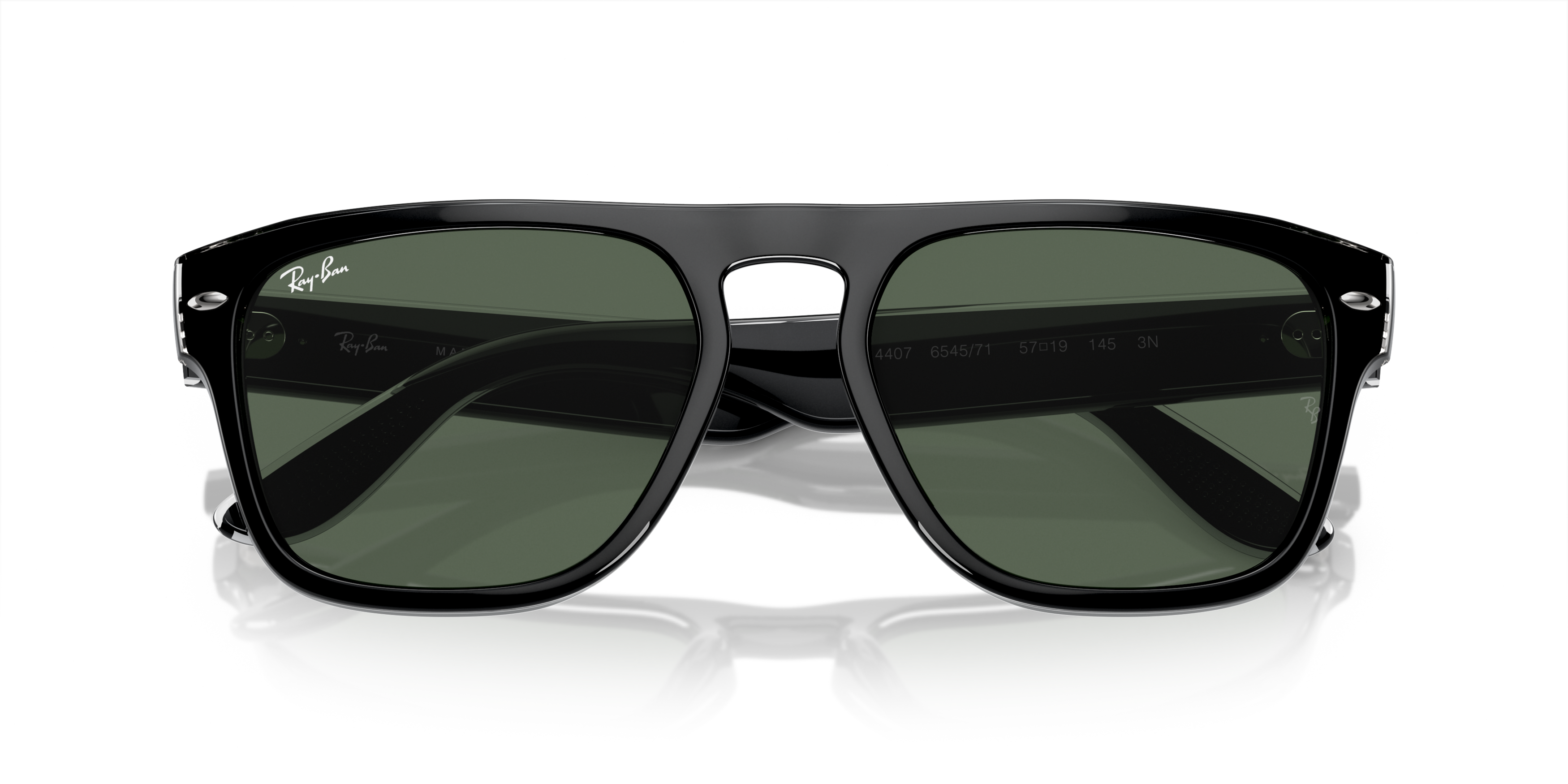 Ray-Ban RB4407 Sunglasses-Black - BLACK Thumbnail View 7