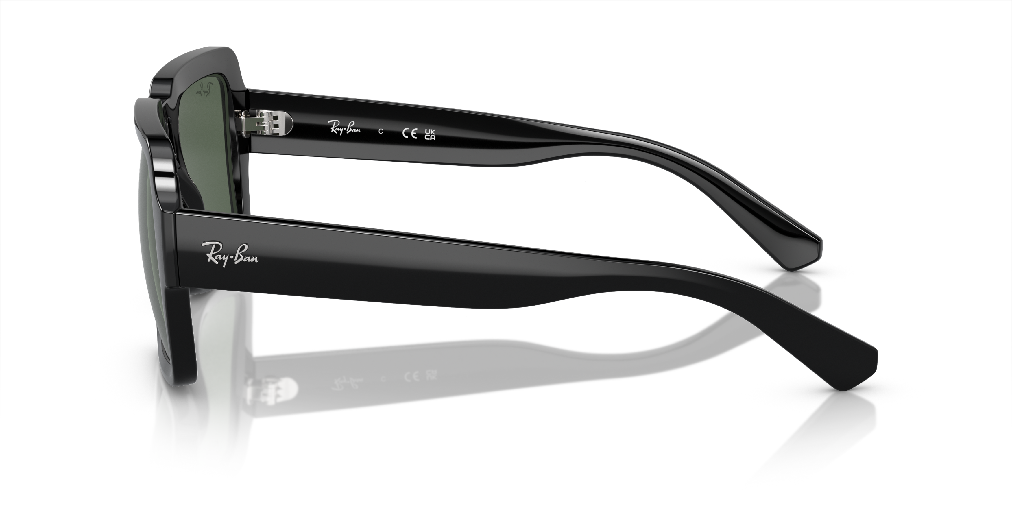 Ray-Ban Magellan Bio-Based Sunglasses-Black - BLACK Thumbnail View 6