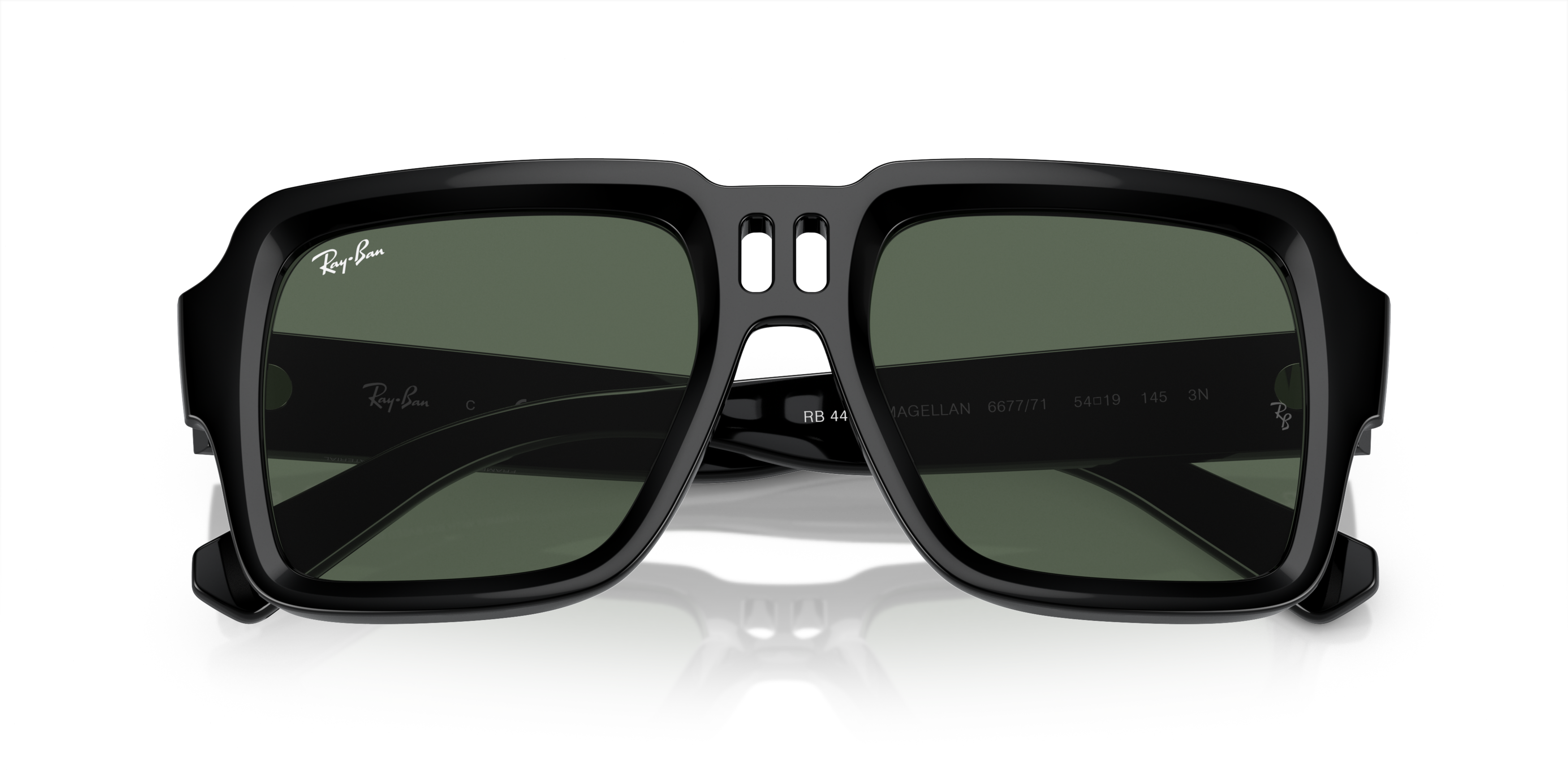 Ray-Ban Magellan Bio-Based Sunglasses-Black - BLACK Thumbnail View 8