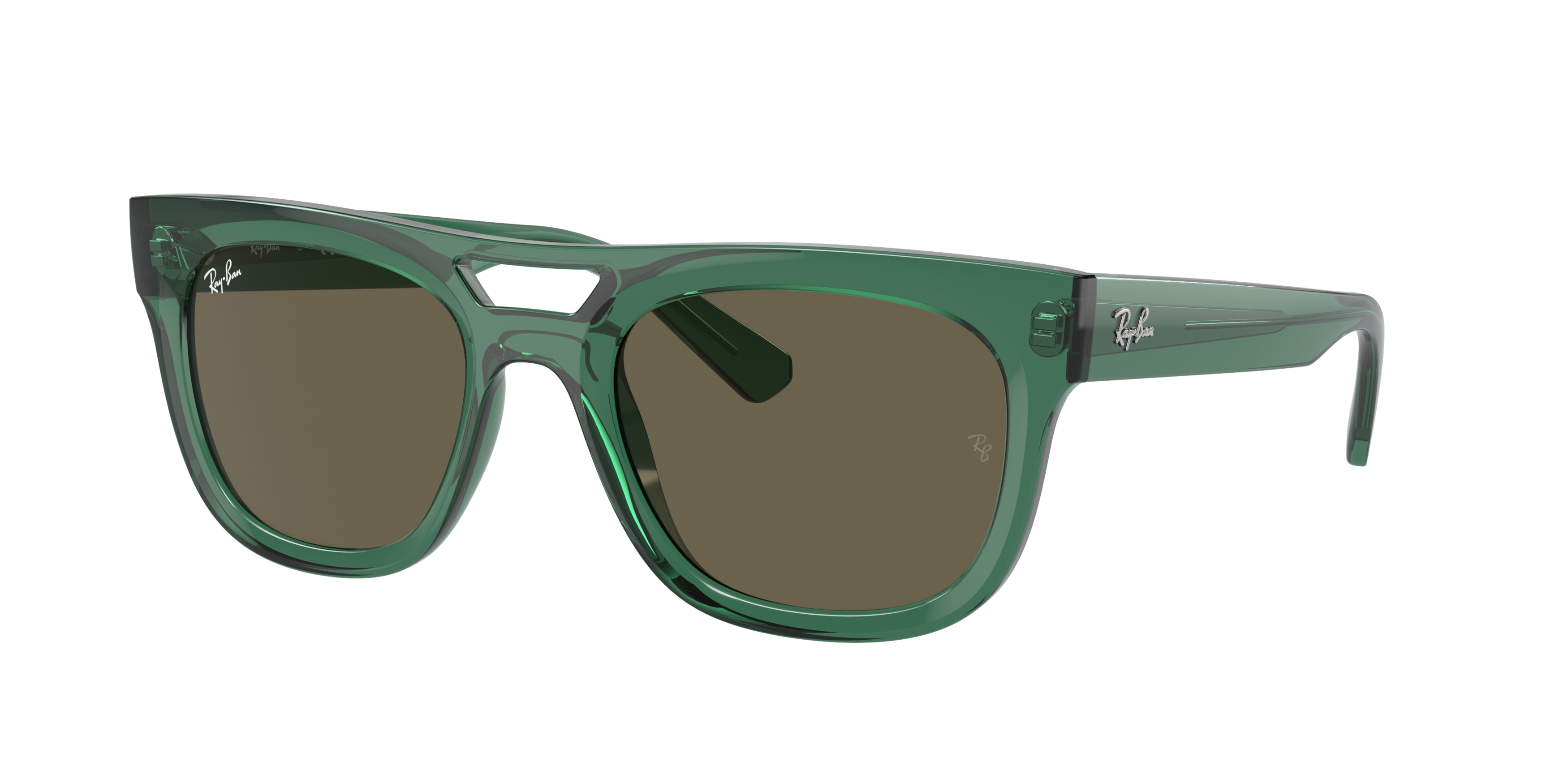 Ray-Ban Phil Bio-Based Sunglasses - GREEN Thumbnail View 1