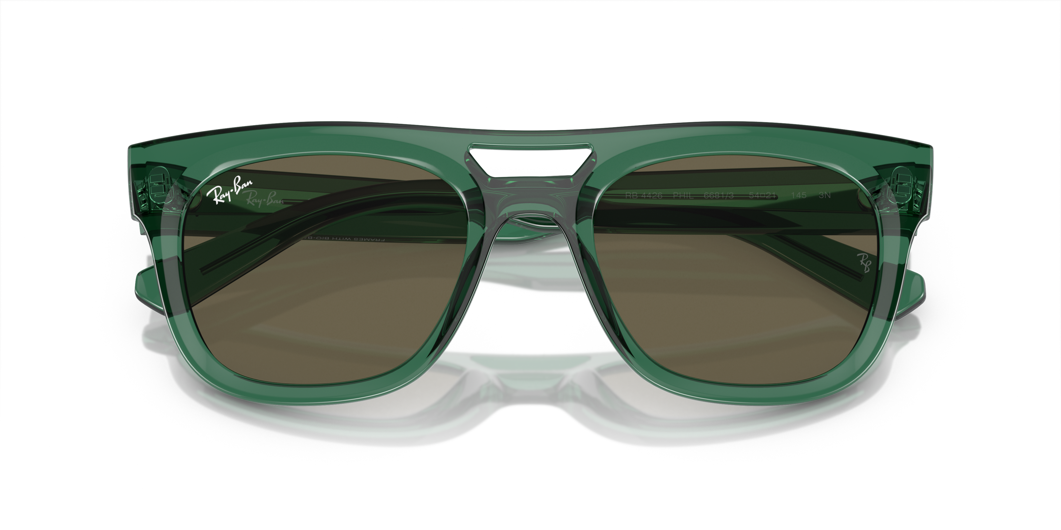 Ray-Ban Phil Bio-Based Sunglasses - GREEN Thumbnail View 6