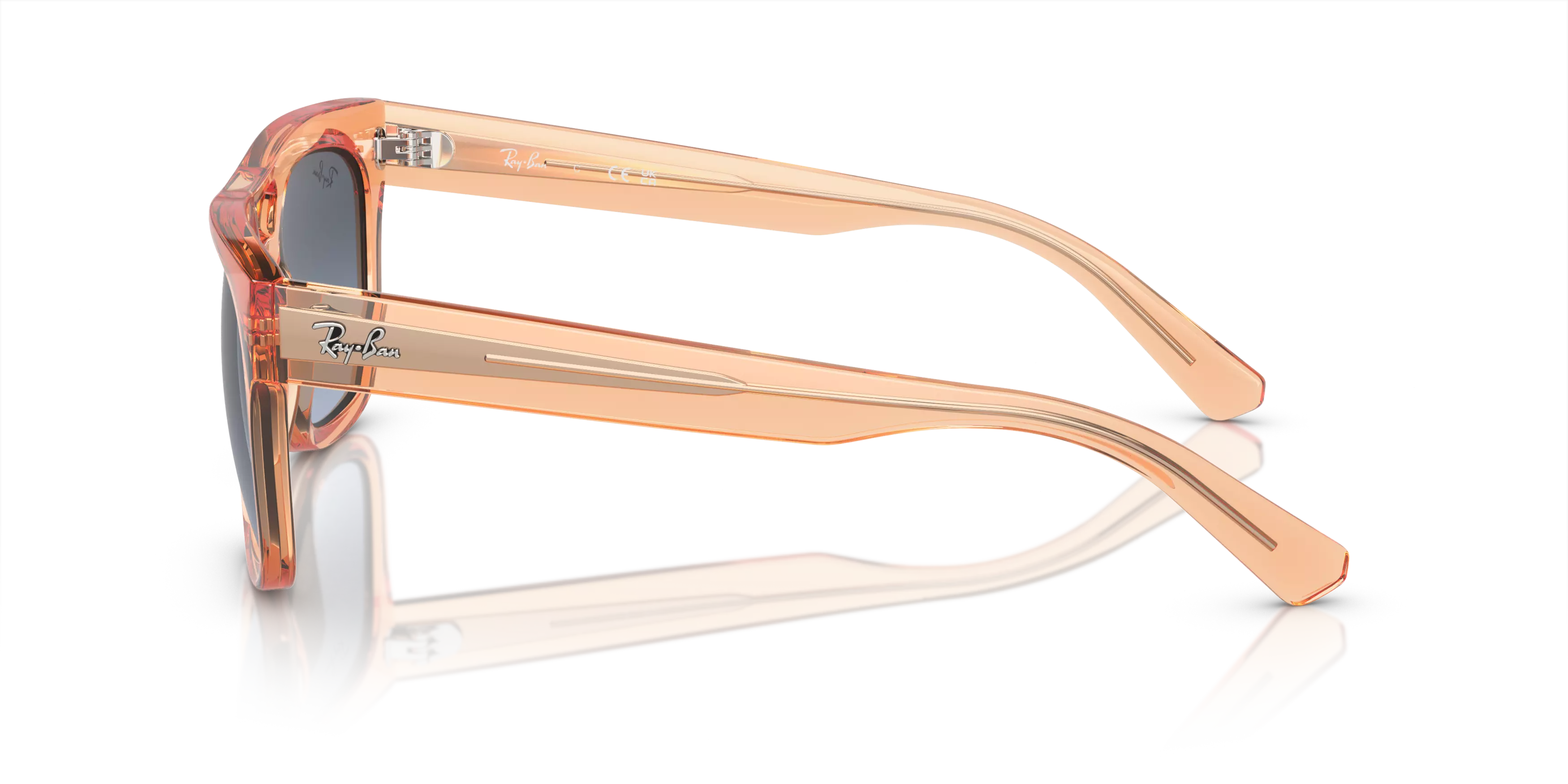 Ray-Ban Phil Bio-Based Sunglasses-Orange - ORANGE