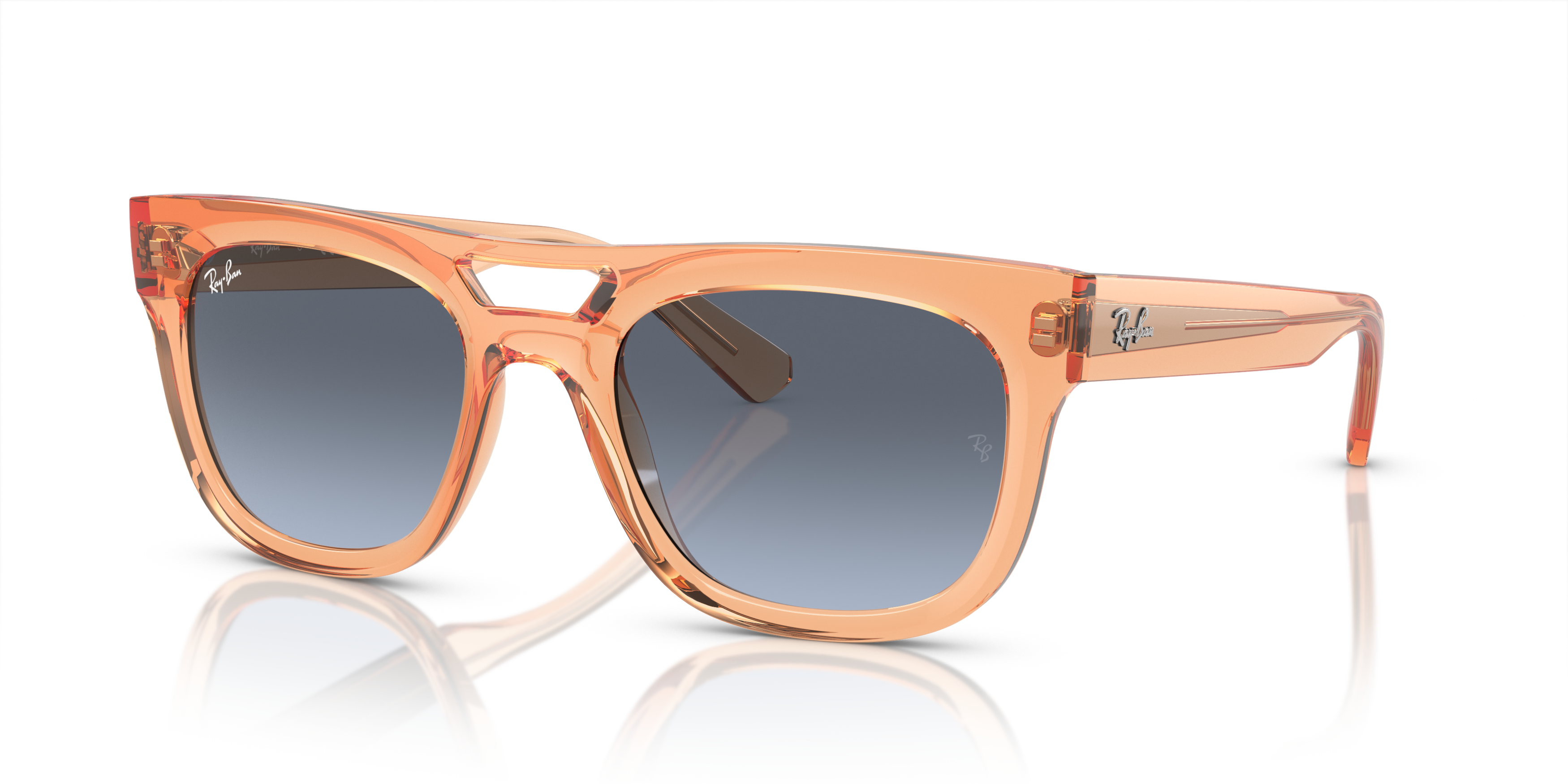 Ray-Ban Phil Bio-Based Sunglasses-Orange - ORANGE Thumbnail View 5