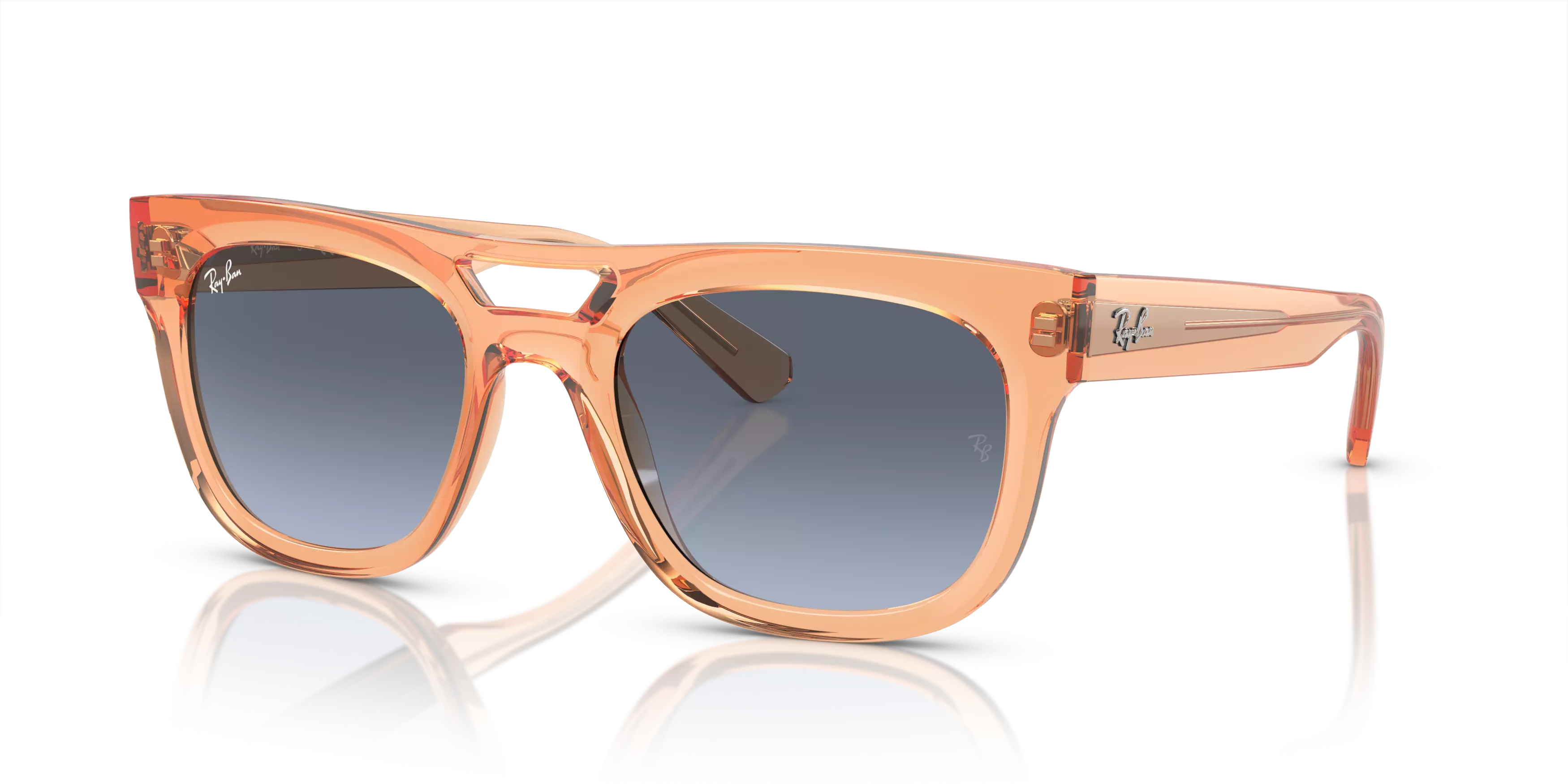 Ray-Ban Phil Bio-Based Sunglasses-Orange - ORANGE