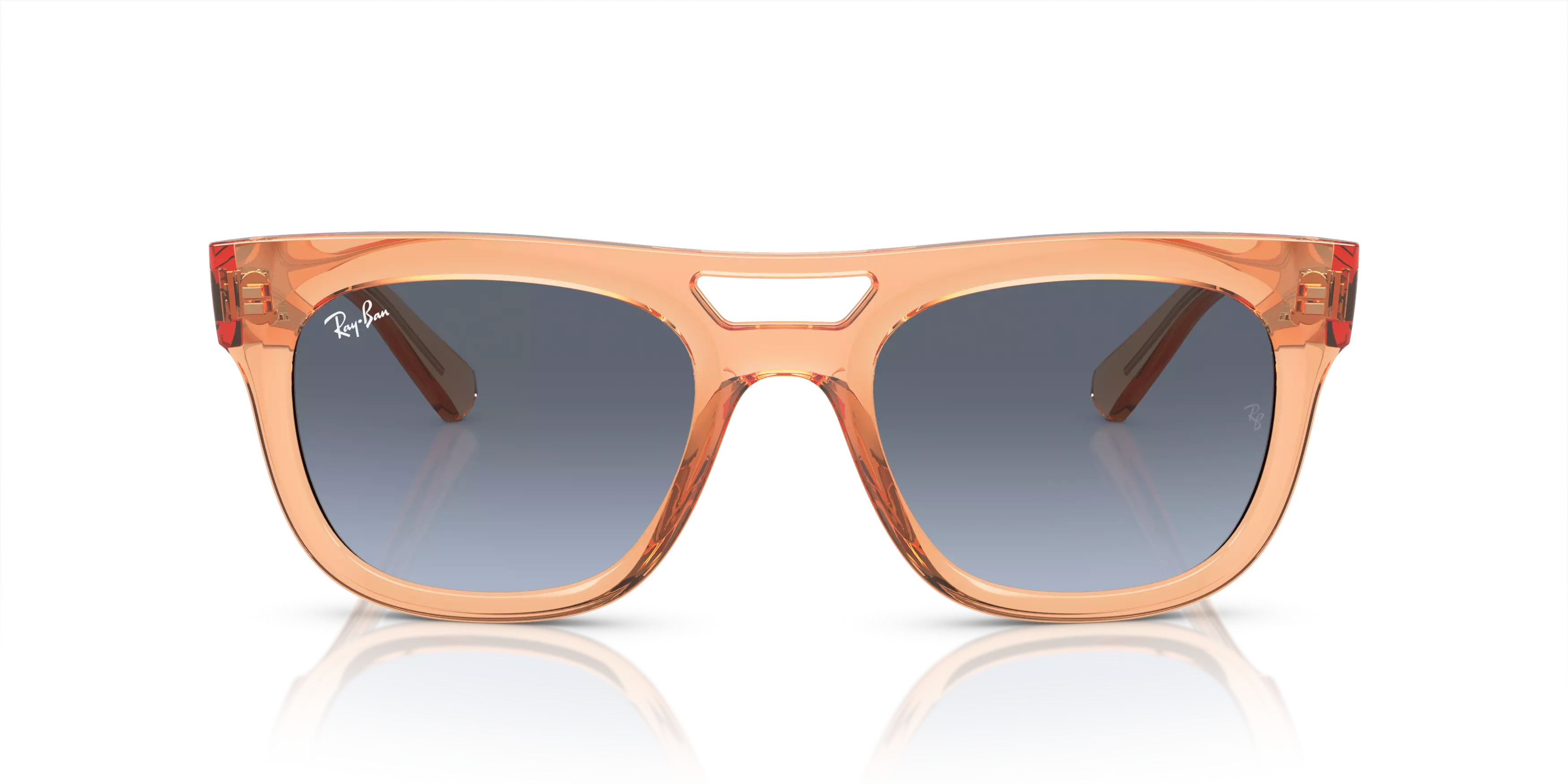 Ray-Ban Phil Bio-Based Sunglasses-Orange - ORANGE