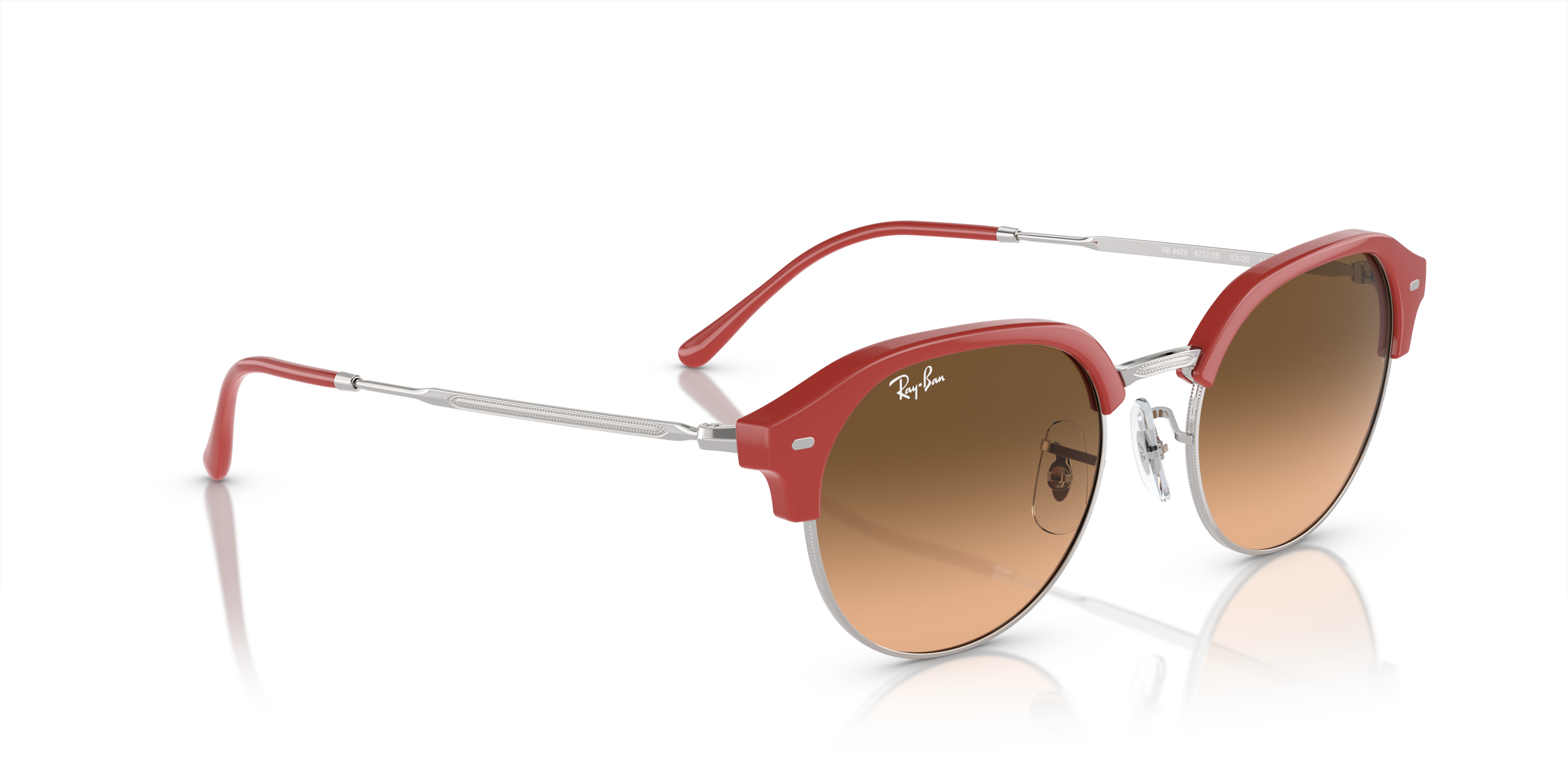 Ray-Ban Rb4429 Sunglasses - RED Thumbnail View 3