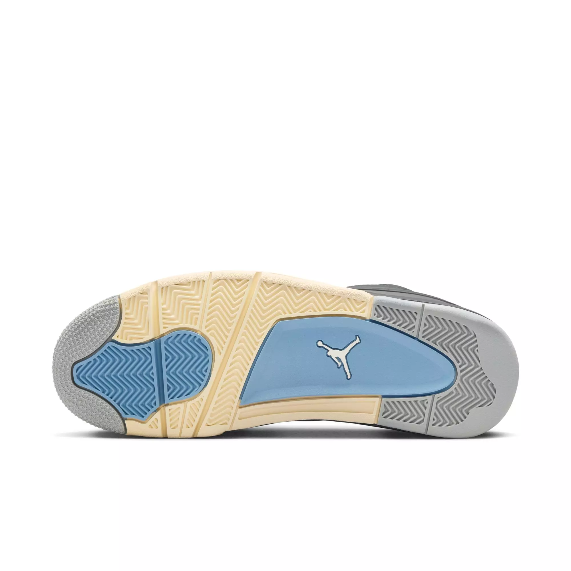 Jordan 4 RM "Iron Grey/Chambray/Off Noir" Men's Shoe - DARK GREY/WHITE