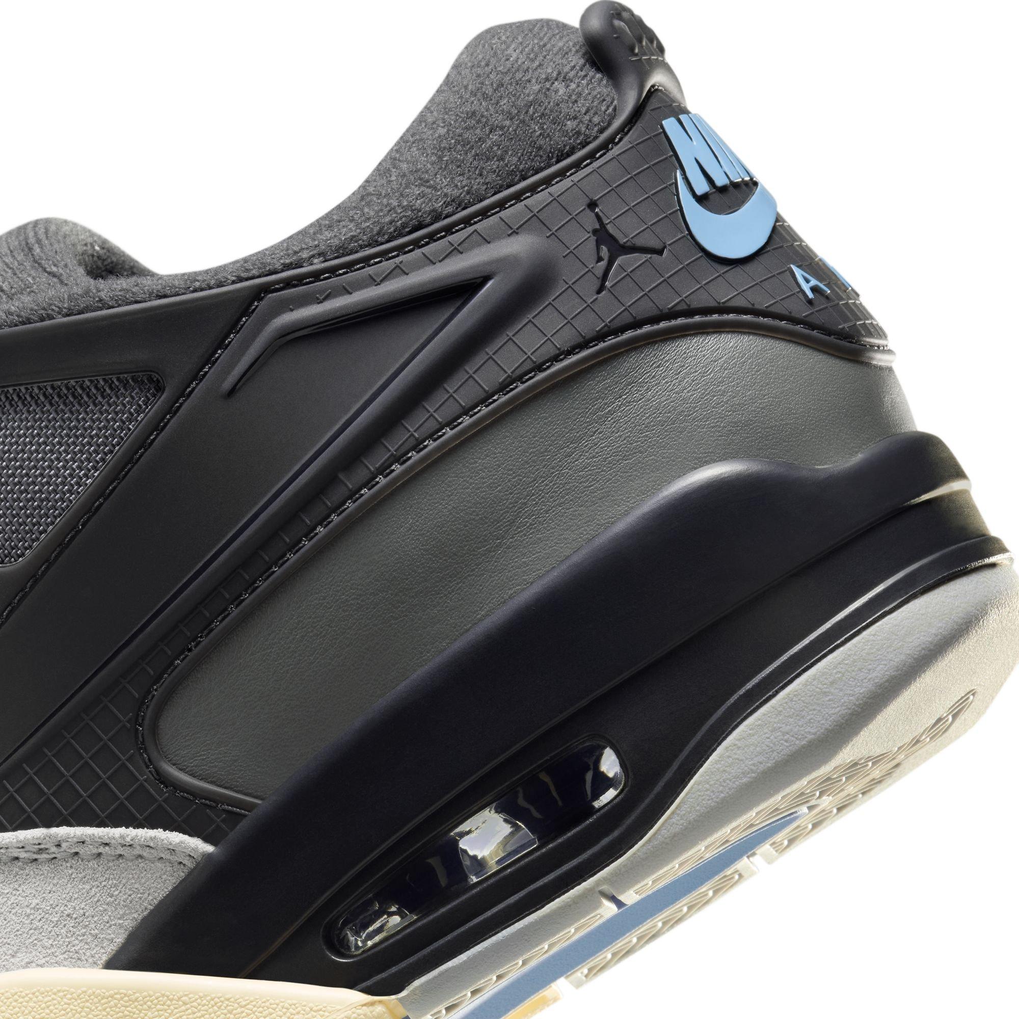 Jordan 4 RM "Iron Grey/Chambray/Off Noir" Men's Shoe - DARK GREY/WHITE Thumbnail View 11