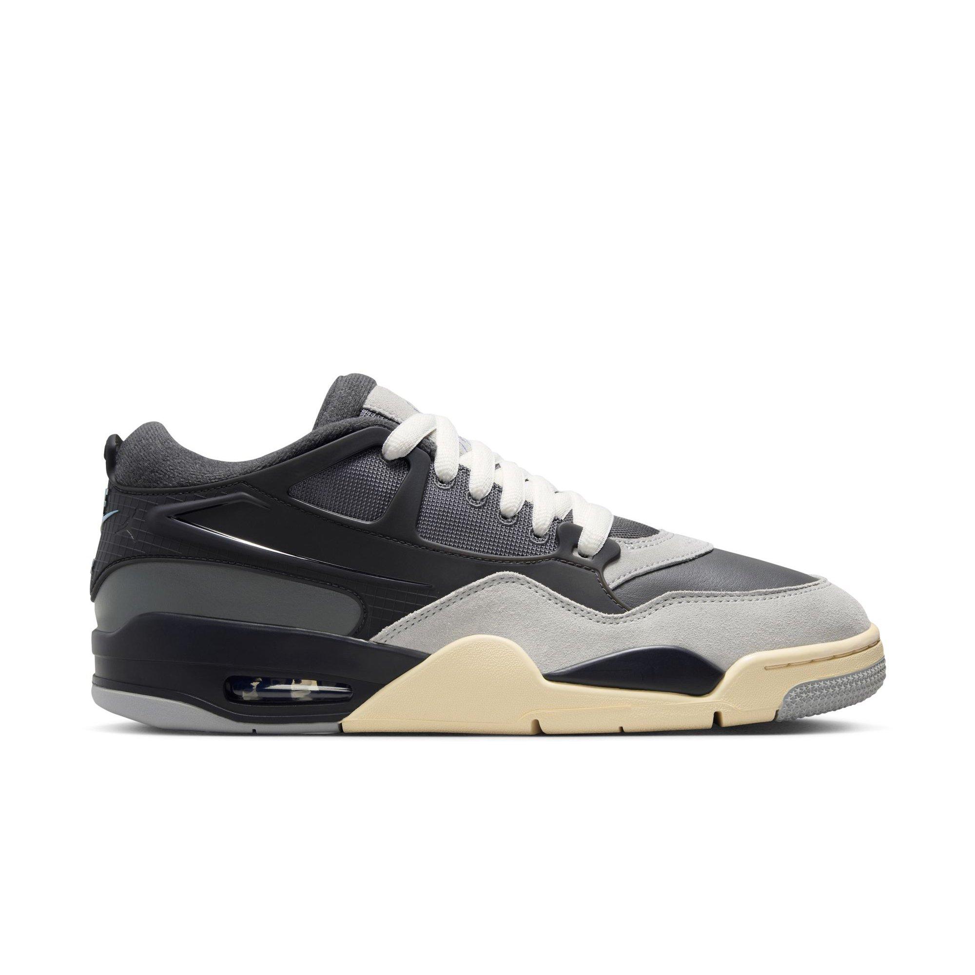 Jordan 4 RM "Iron Grey/Chambray/Off Noir" Men's Shoe - DARK GREY/WHITE Thumbnail View 1