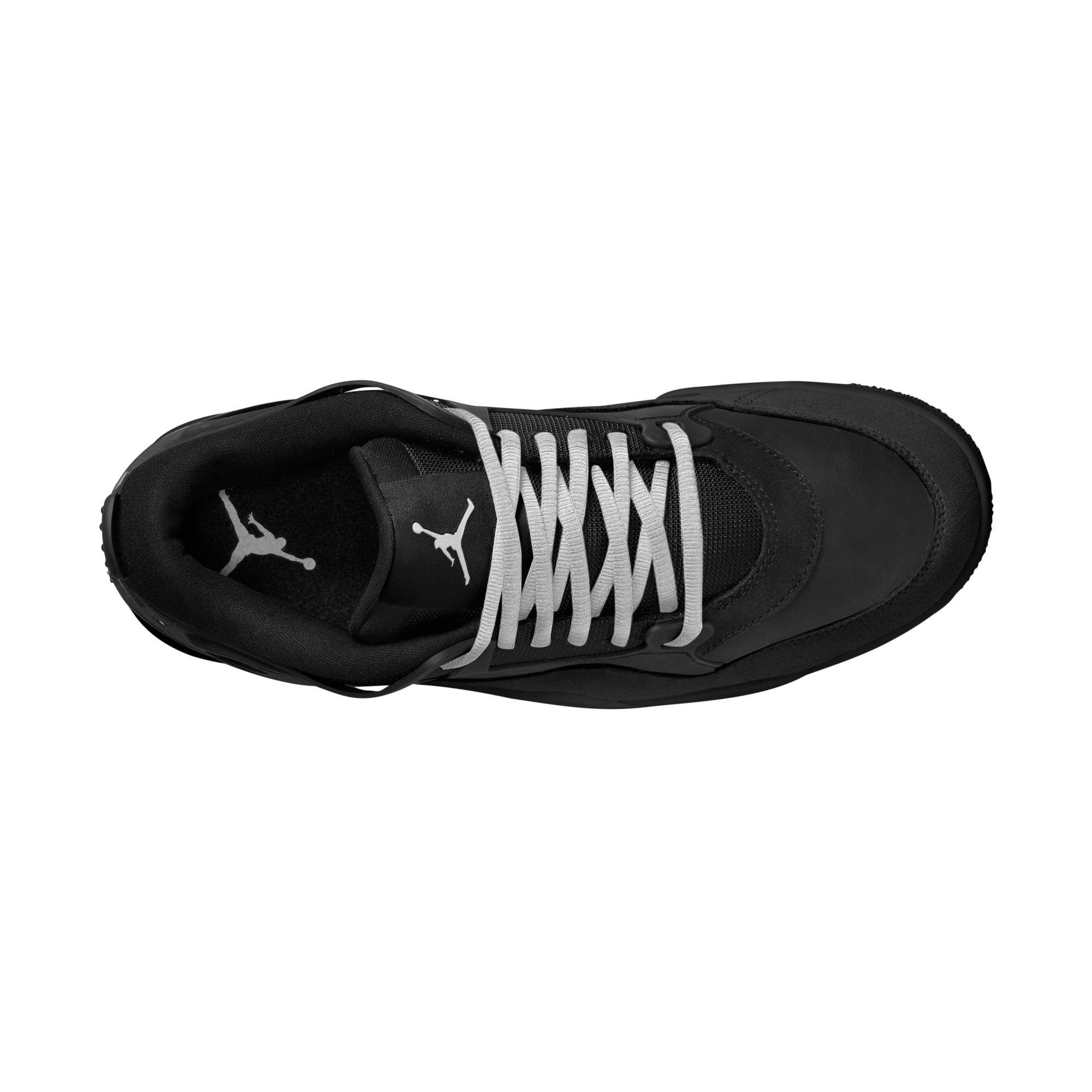 Jordan 4 RM "Black/White" Men's Shoe - BLACK/WHITE Thumbnail View 7