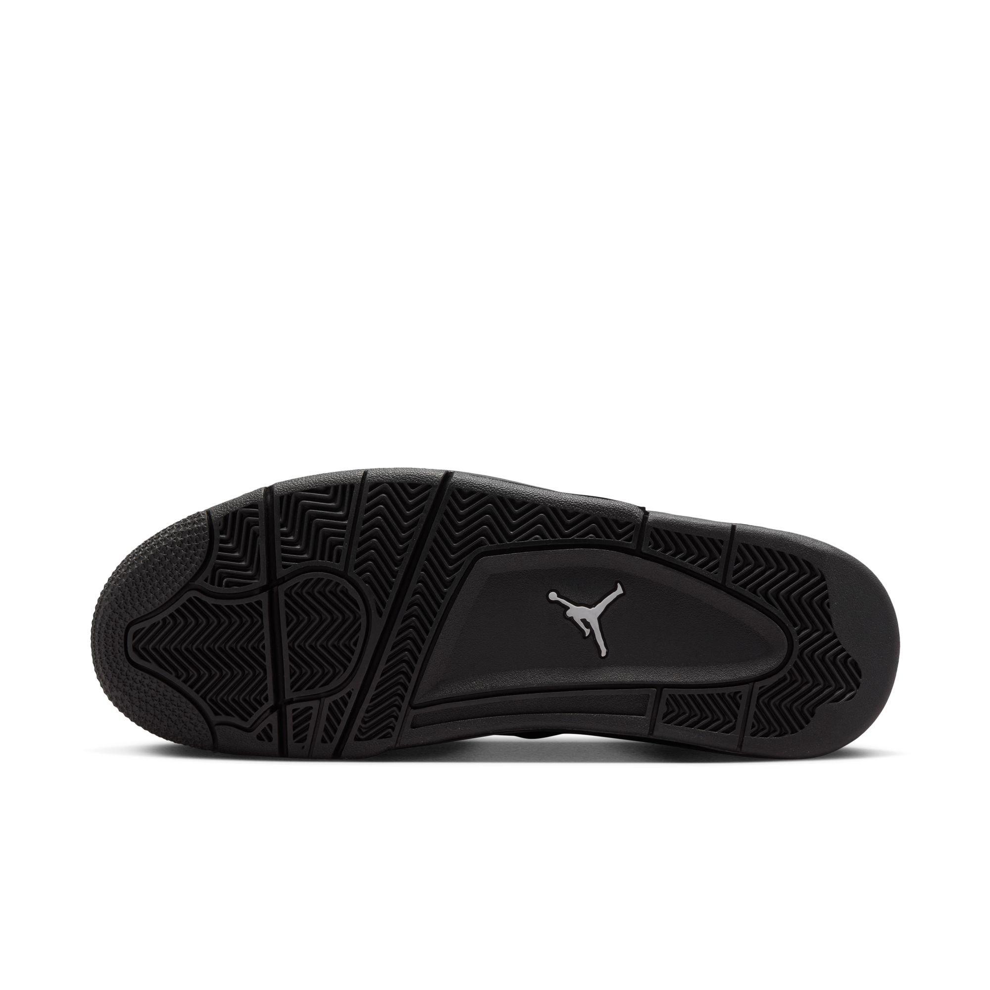 Jordan 4 RM "Black/White" Men's Shoe - BLACK/WHITE Thumbnail View 9