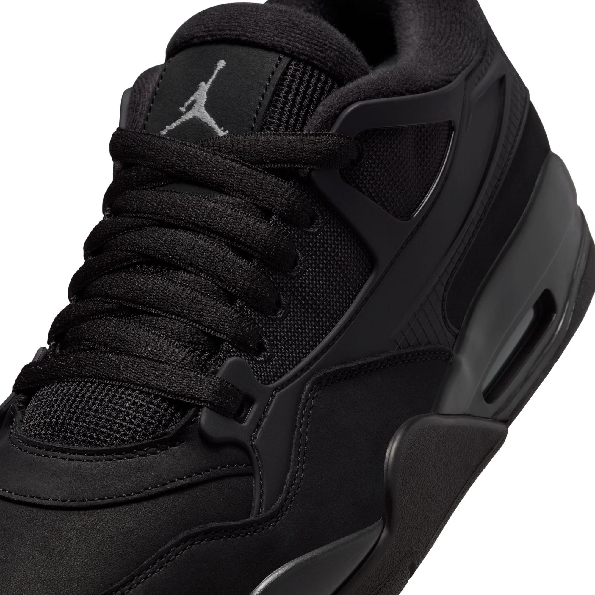 Jordan 4 RM "Black/White" Men's Shoe - BLACK/WHITE Thumbnail View 11