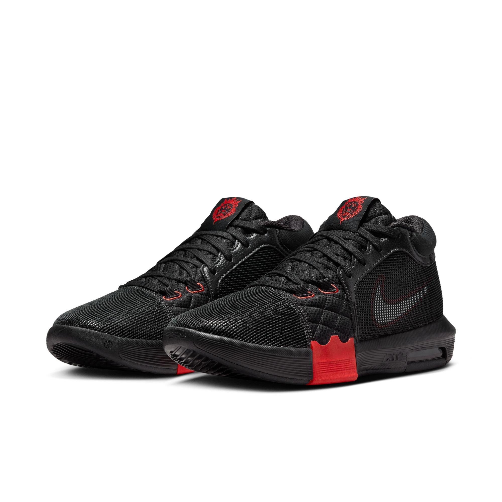 Nike LeBron Witness 8 Men's&nbsp;"Black/White/University Red" Basketball Shoe