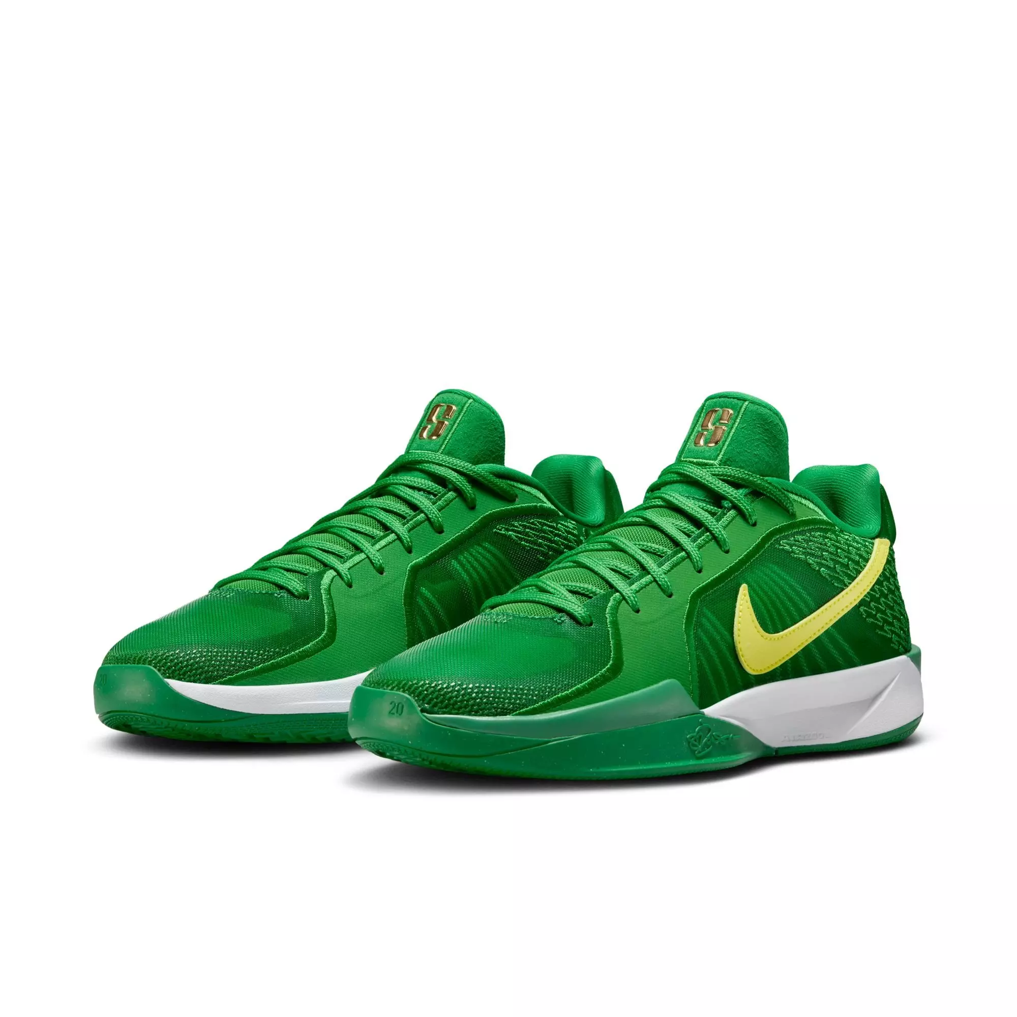 Nike Sabrina 2 "Oregon" Basketball Shoe - APPLE GREEN/YELLOW STRIKE/WHITE