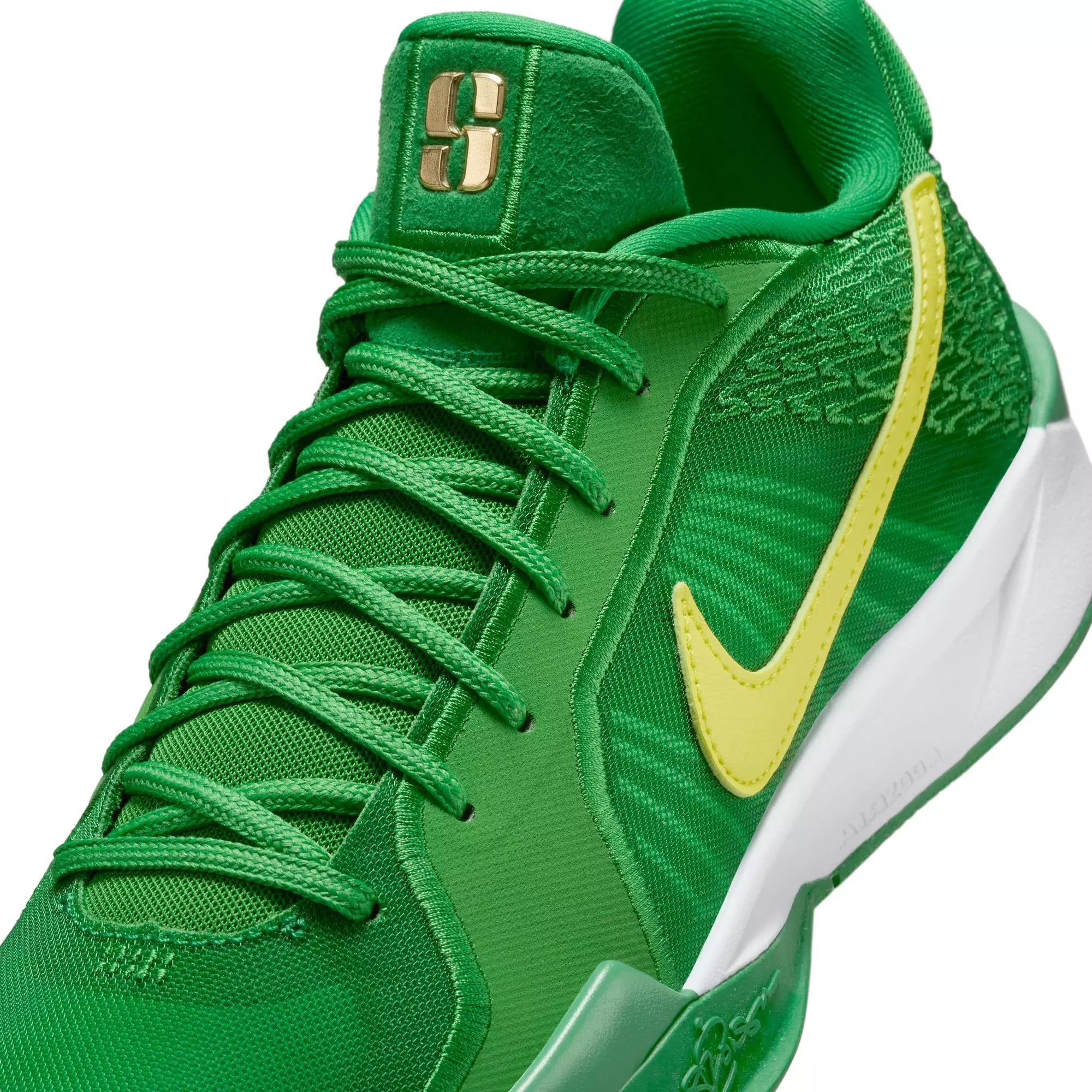 Nike Sabrina 2 "Oregon" Basketball Shoe - APPLE GREEN/YELLOW STRIKE/WHITE