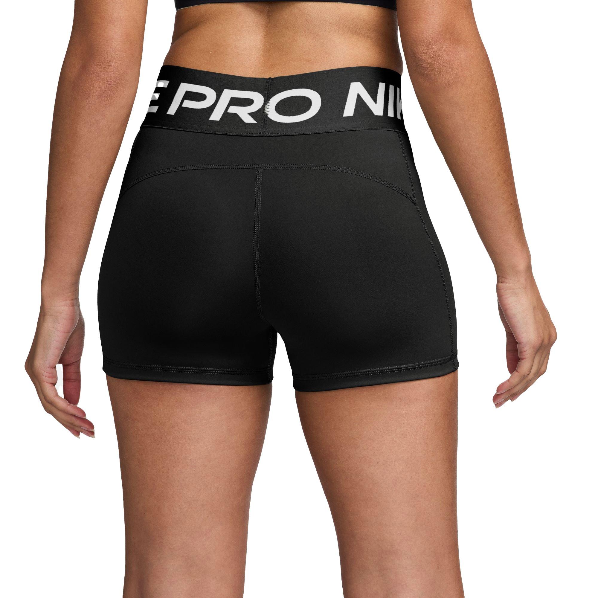 Nike Women's Pro Sculpt High-Waisted 3" Biker Shorts - Black - BLACK Thumbnail View 2