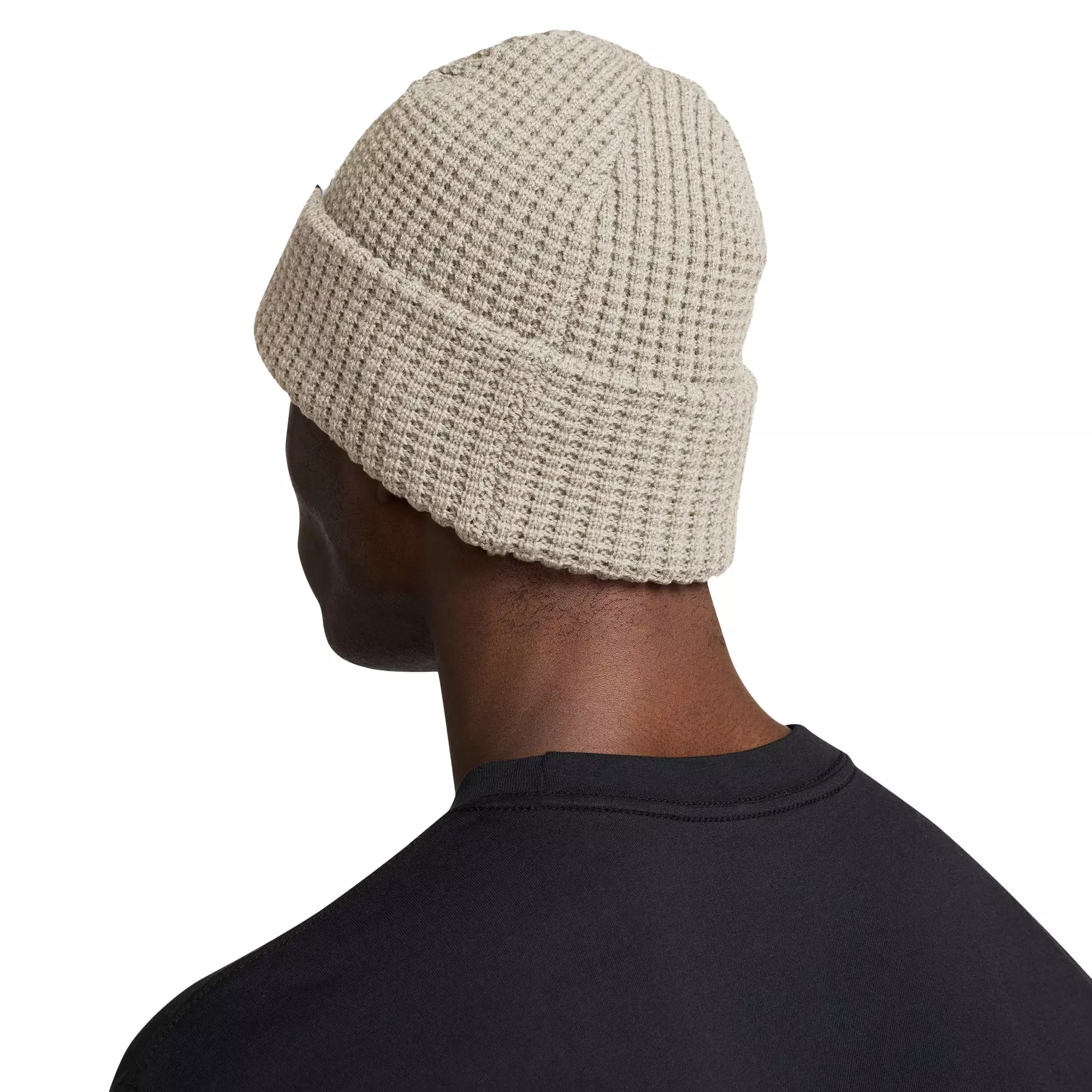 Nike Peak Waffle Knit Beanie - SAIL